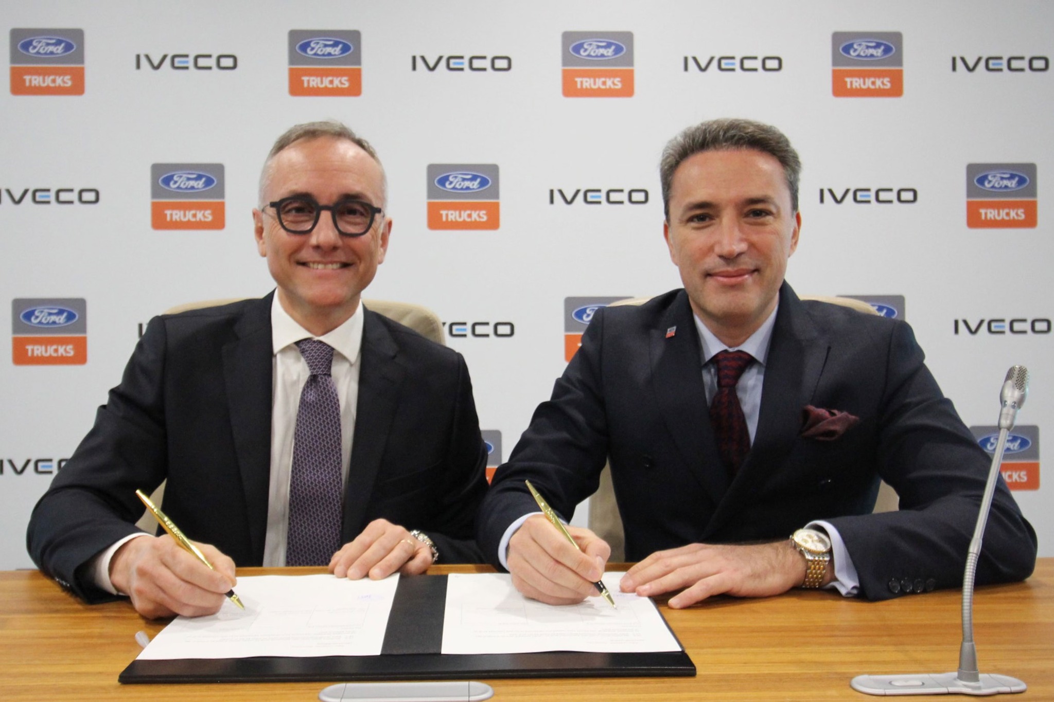 UK Trucking mag - Ford Trucks and IVECO are joining forces...