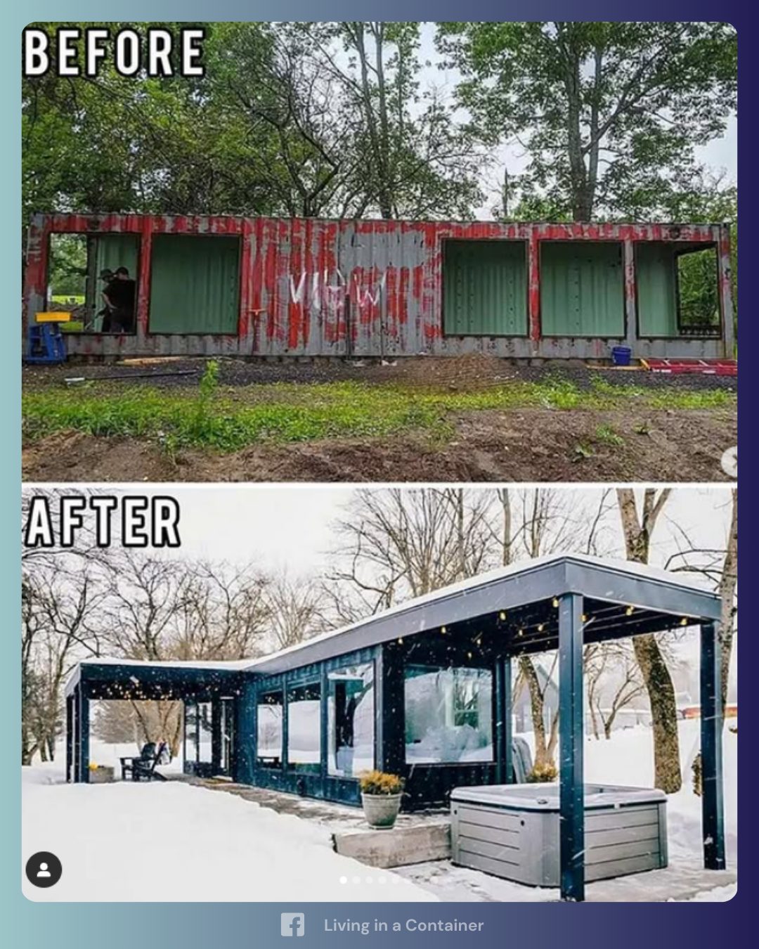 Living - From rust to luxury! This transformation takes a forgotten ...