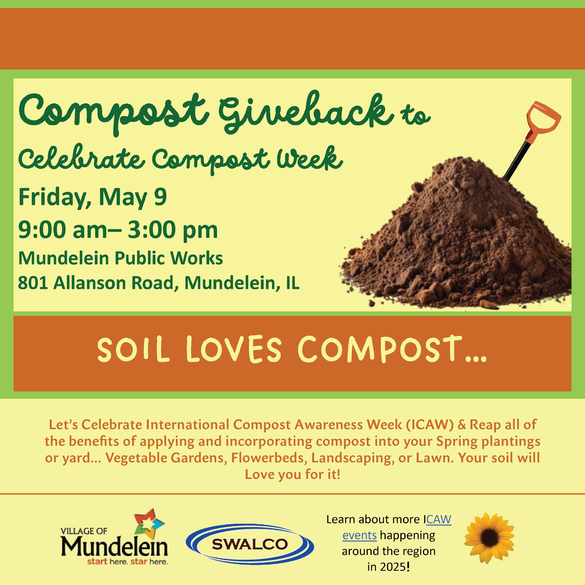 Village - FREE COMPOST! BRING YOUR OWN BUCKET! Mundelein Public Works ...
