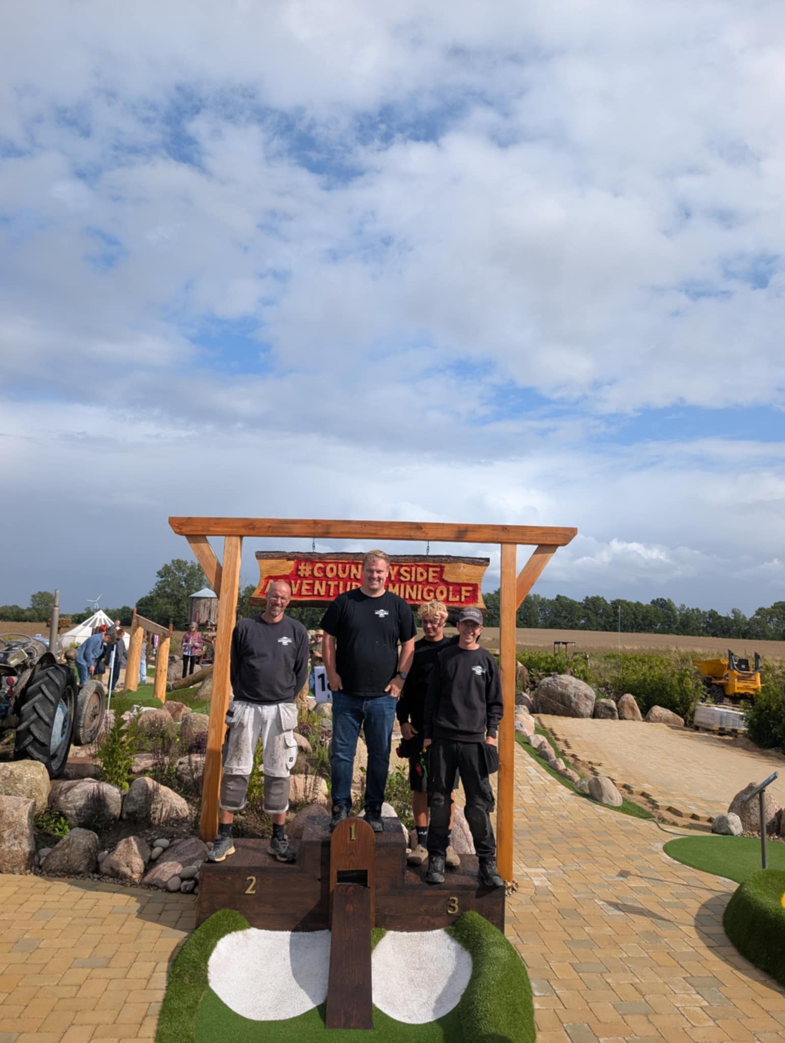 Countryside minigolf og Cafe Halmstrå | Osted