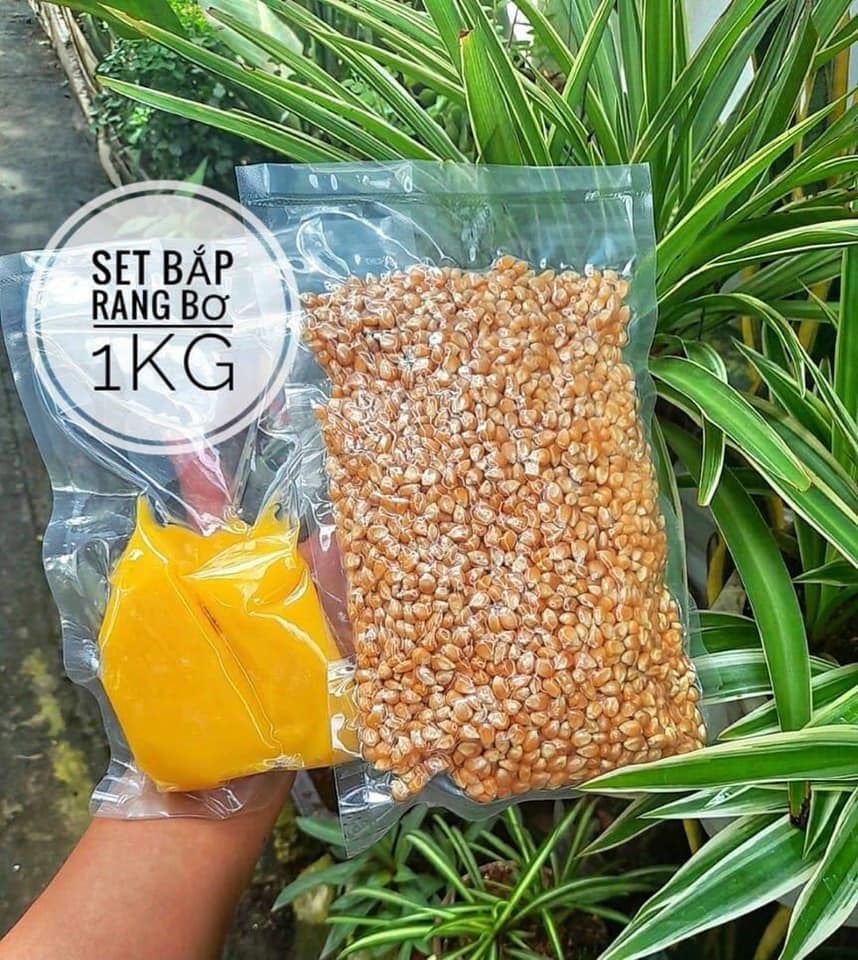 SÉT BẮP RANG BƠ TỰ LÀM Set bắp rang... - Thực phẩm cô Shin