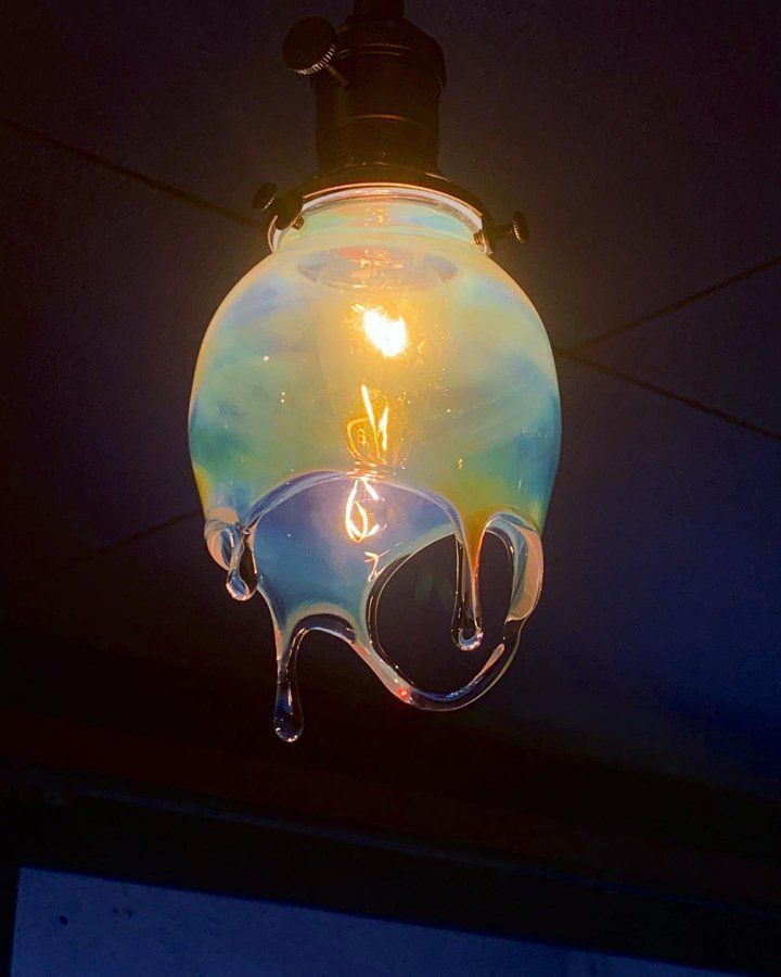 There's a take on glass lamps worth some time. Melting lamps by