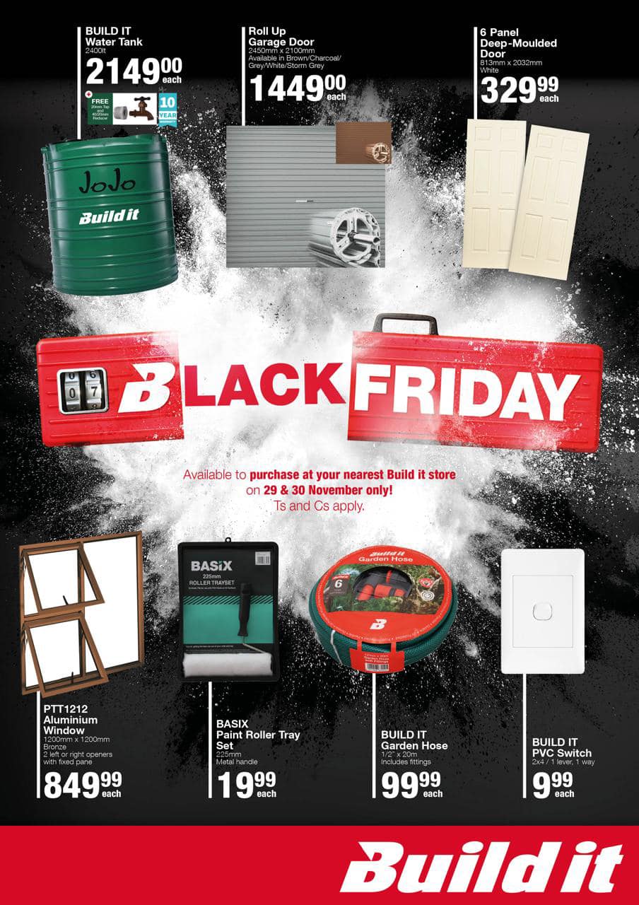 Build it Bizana - Why wait for Black Friday? The savings... | Facebook