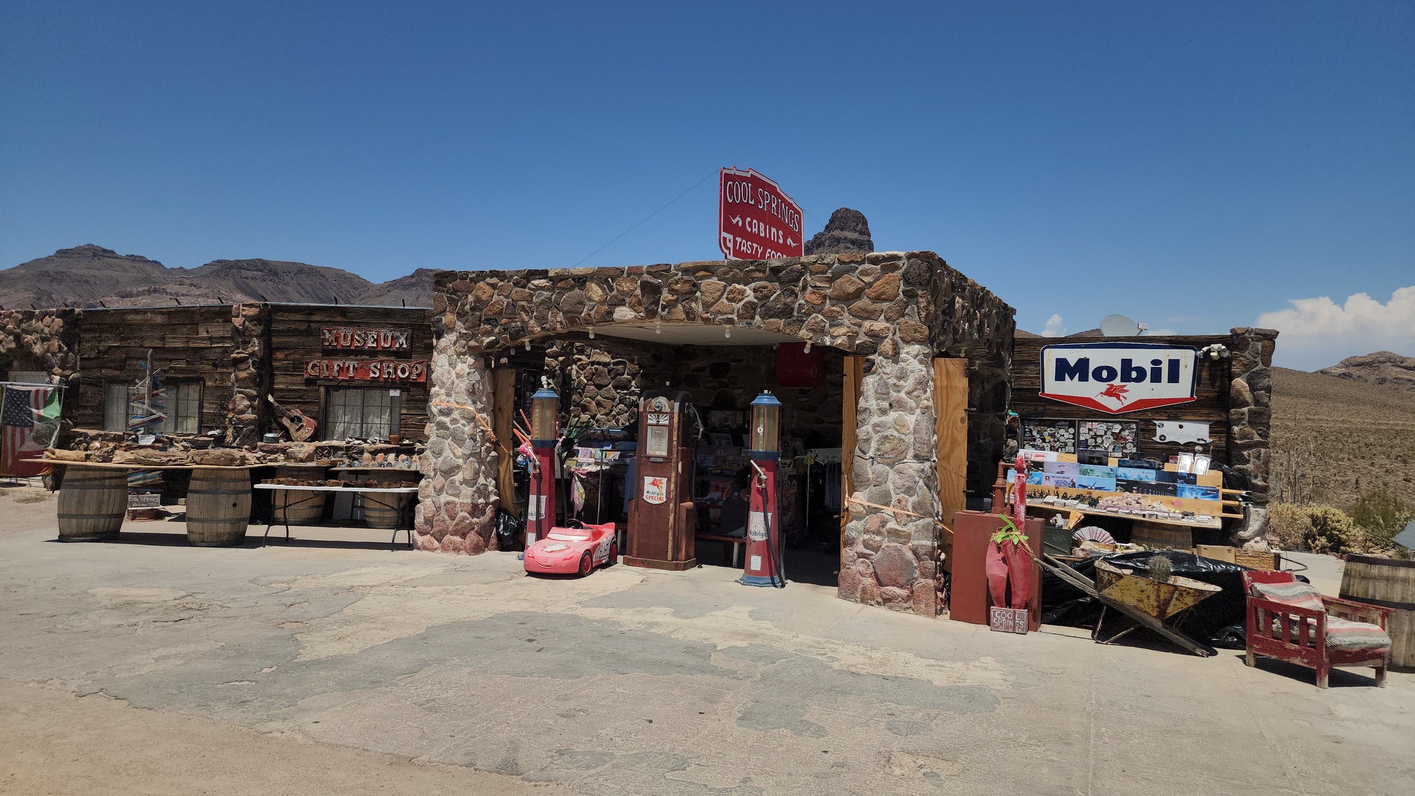 Cool Springs Station on Route 66 in Kingman, AZ