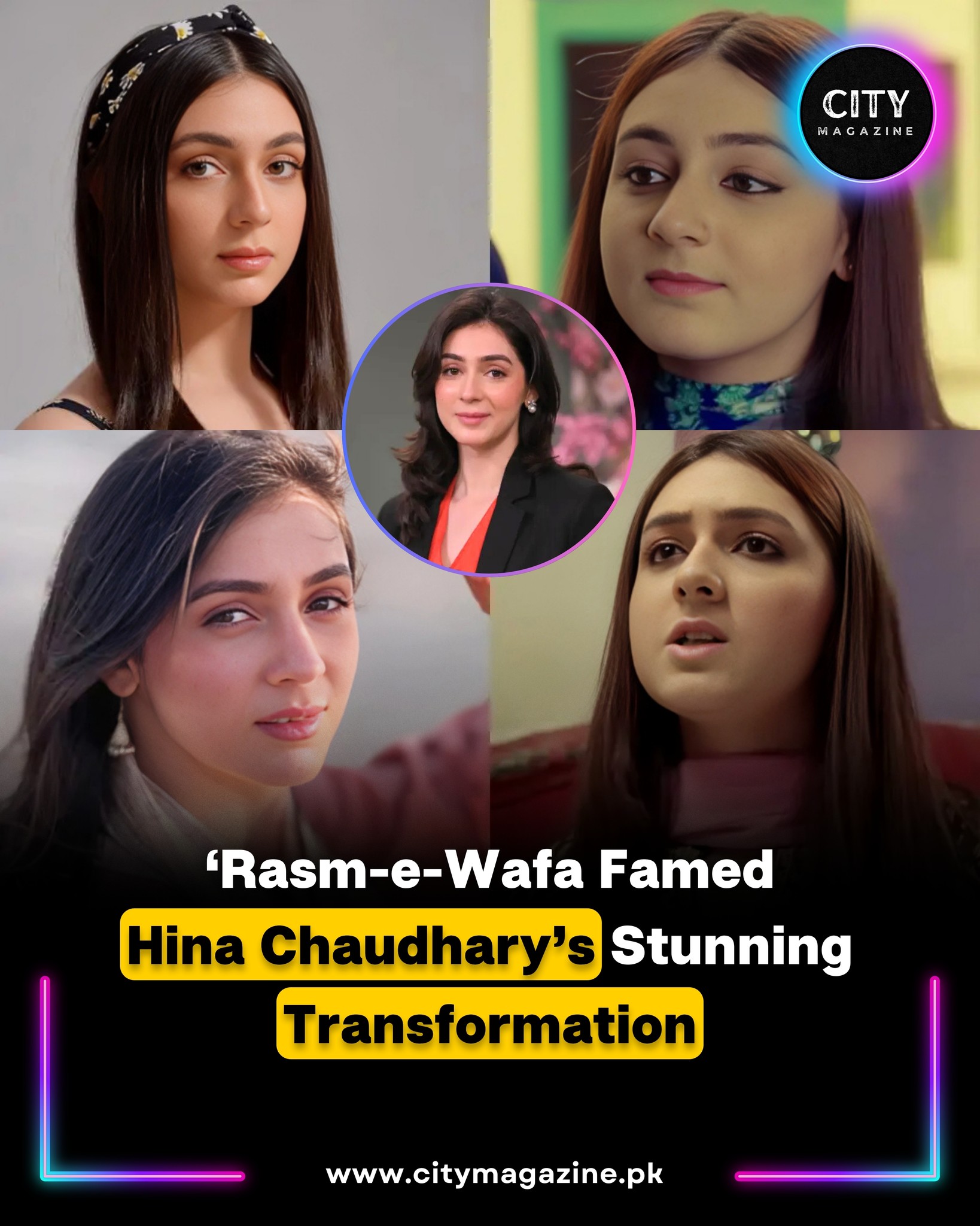 City - Hina Chaudhary, known for her role in Rasm-e-Wafa on ARY Digital ...