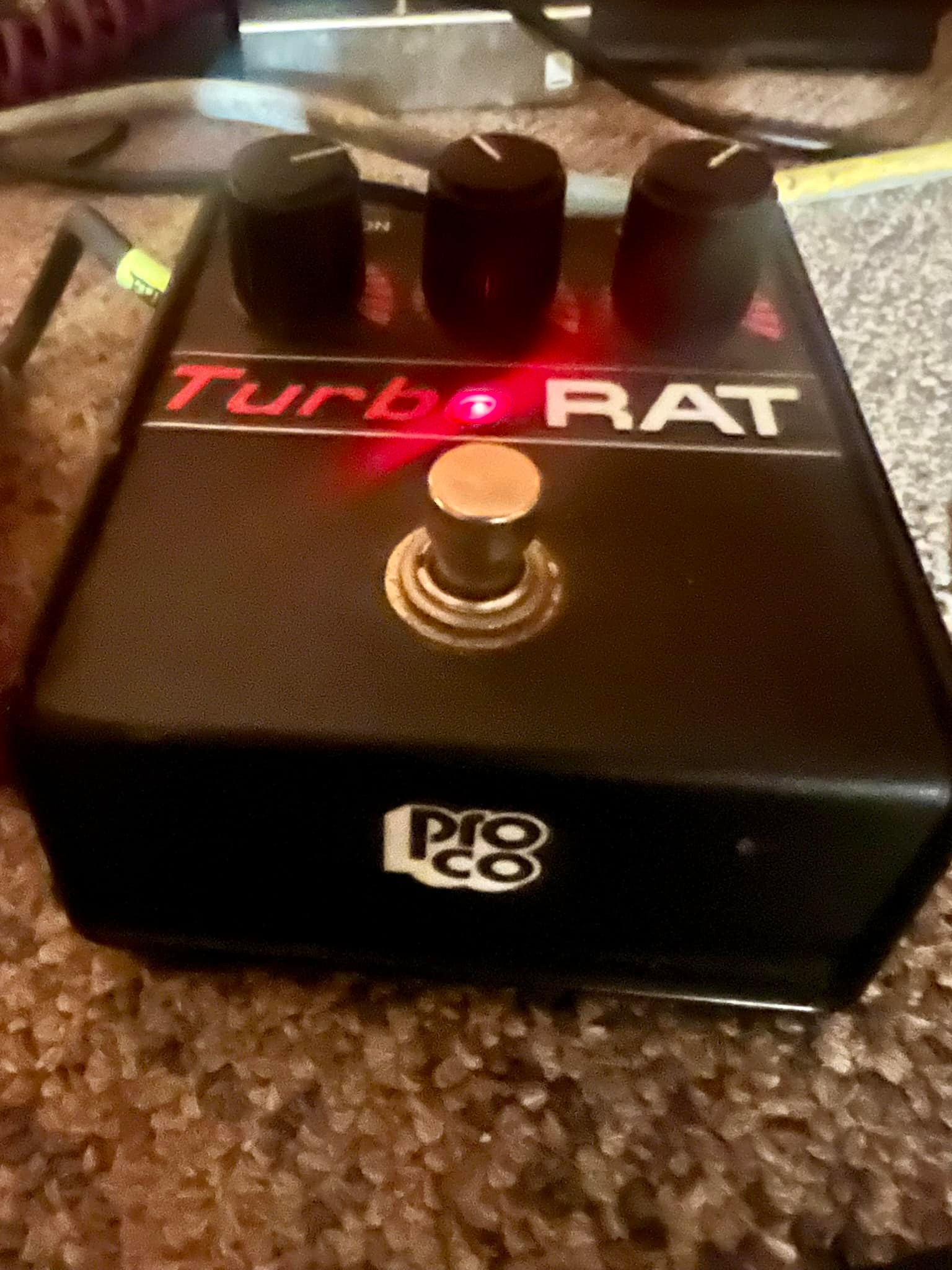 What year was this turbo rat pedal manufactured?