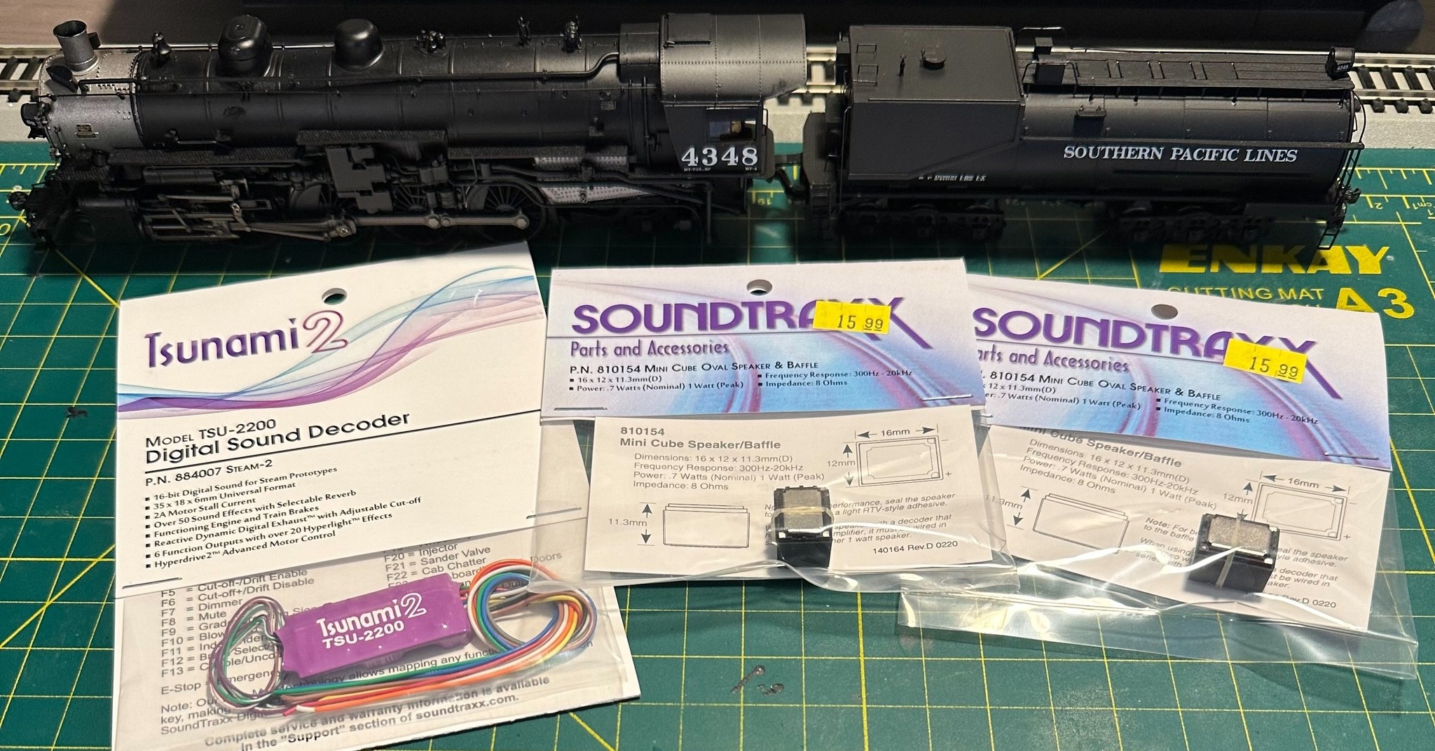 How to wire MTS-Line sound kit decoder in LGB 2080S G gauge model