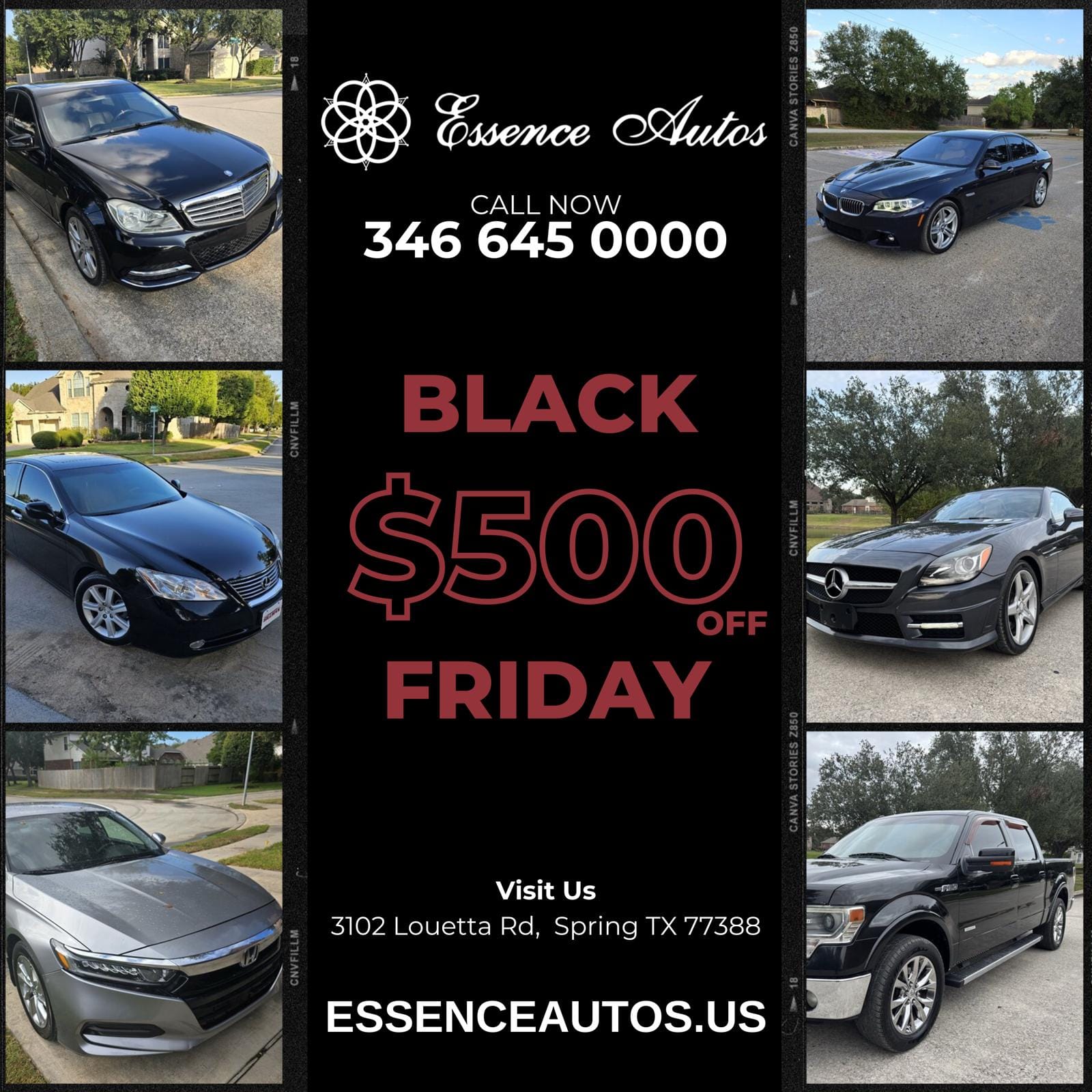 Essence Events | Spring TX