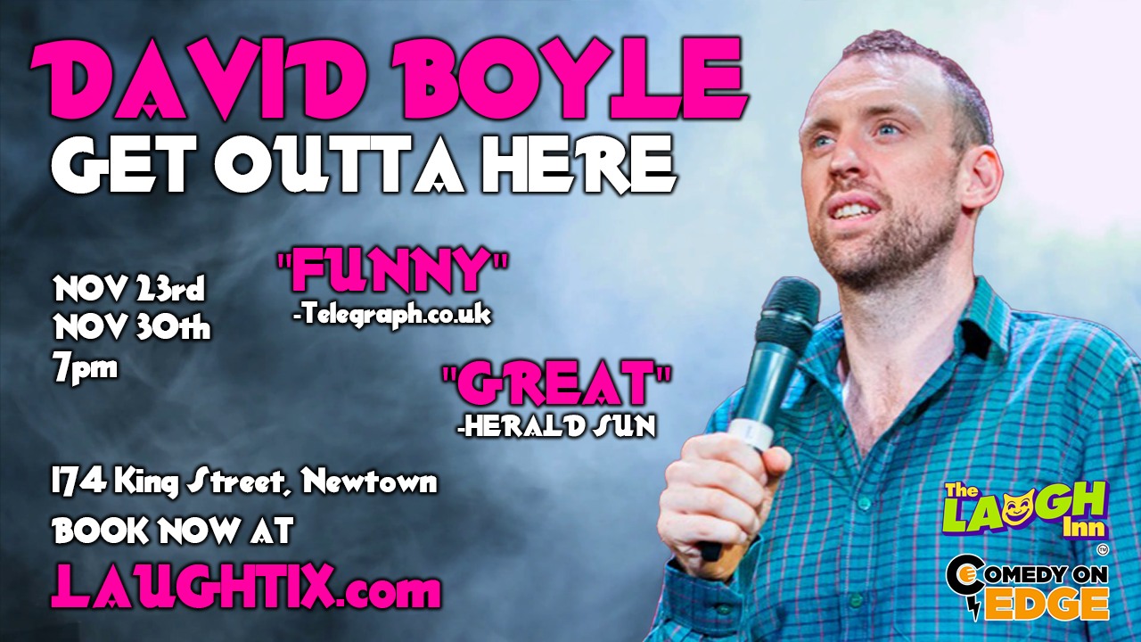 Comedian David Boyle - I'm Quitting Alcohol