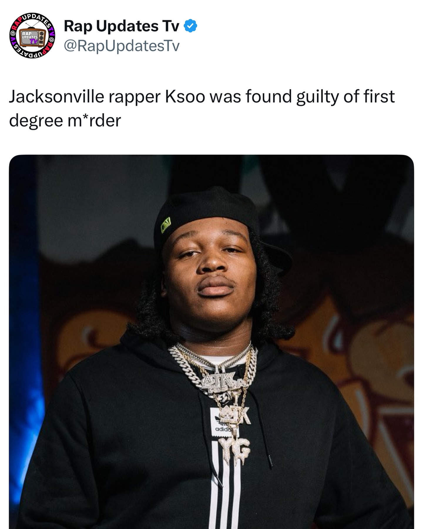 Rap Updates Tv - Ksoo was found guilty of first degree m*rder | Facebook