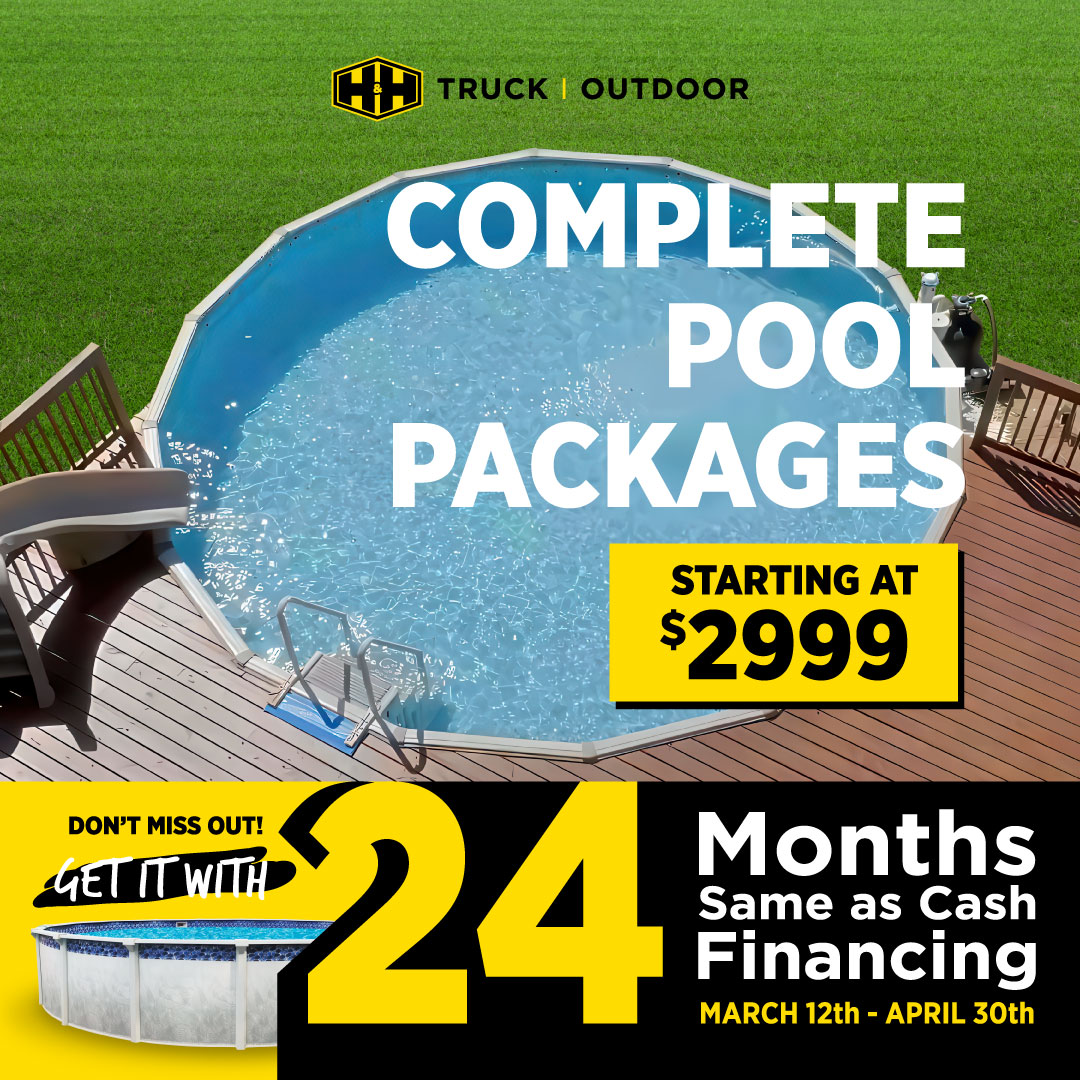 H&H - 📞 Your backyard called. It wants a pool. Our Complete Pool ...