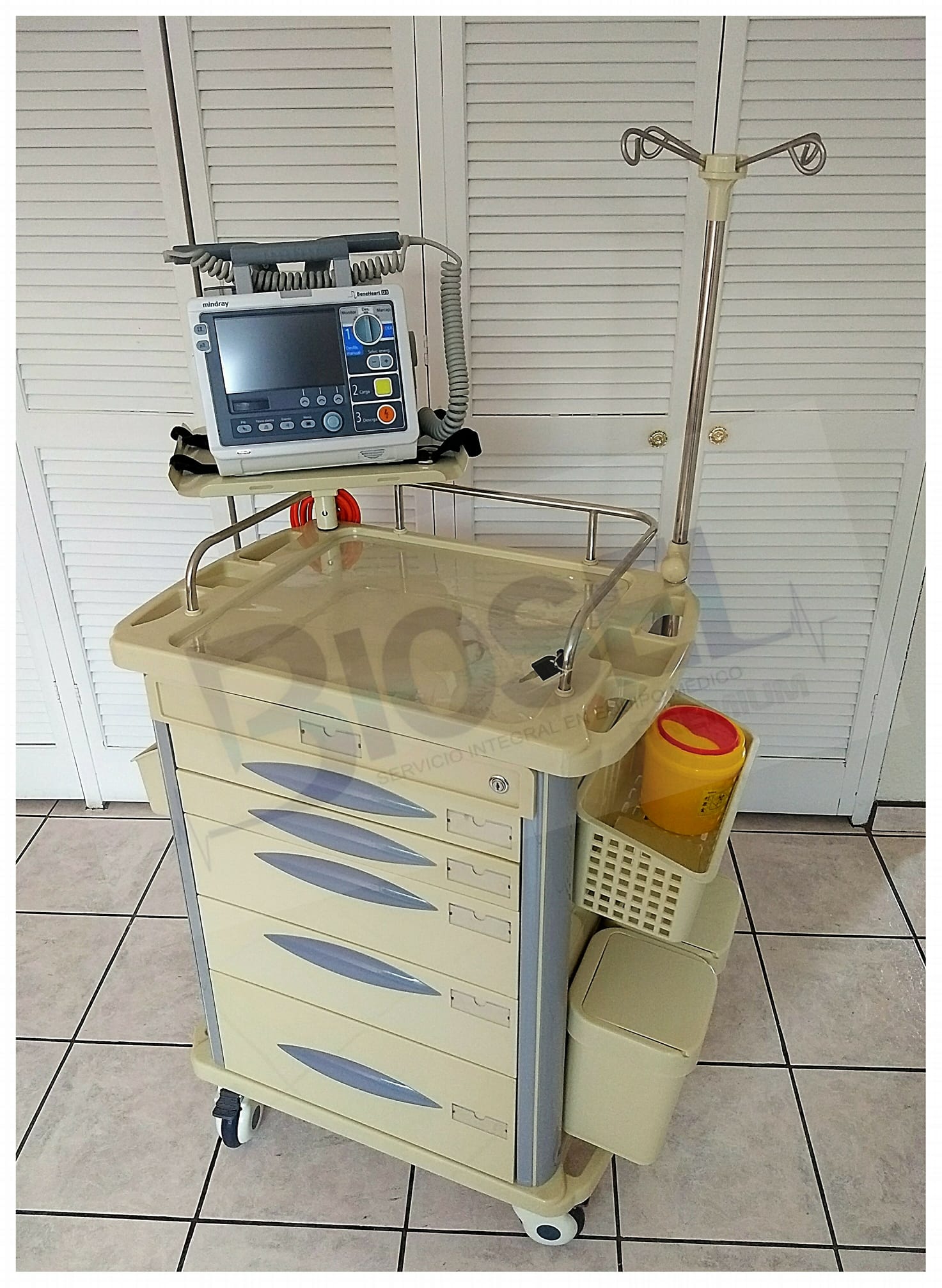Biosel STORE - Desfibrilador Mindray D3, con ECG, SPO2,...