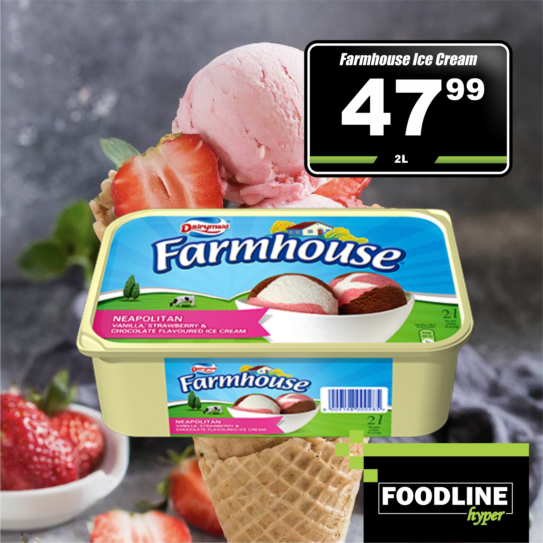 Foodline Hyper - Farmhouse Ice Cream Assorted on special...