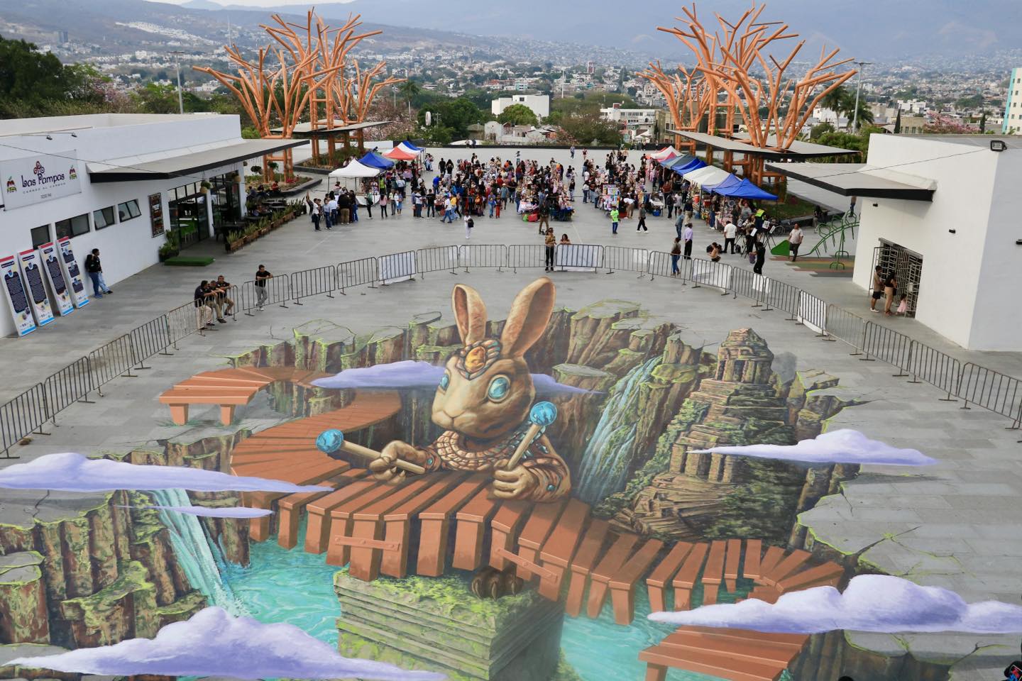 Visit - 🎨 El arte en 3D transforma el Parque Bicentenario 🏞️ Tuxtla ...