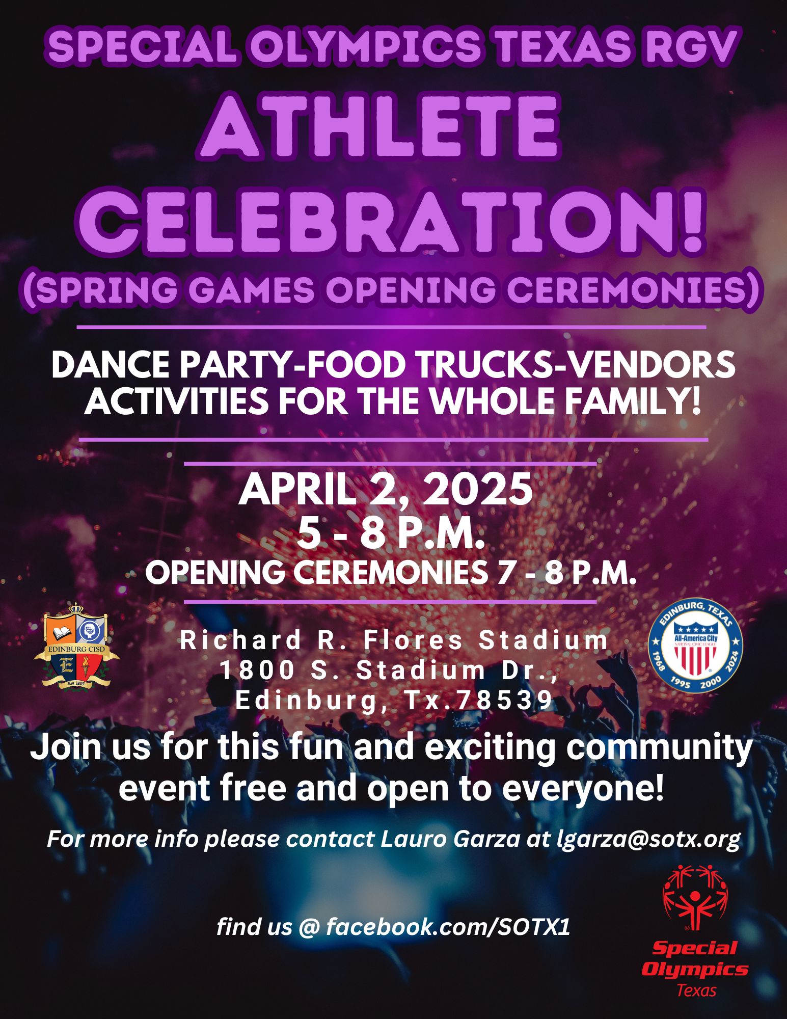 The Special Olympics Texas... - City of Edinburg-Government | Facebook