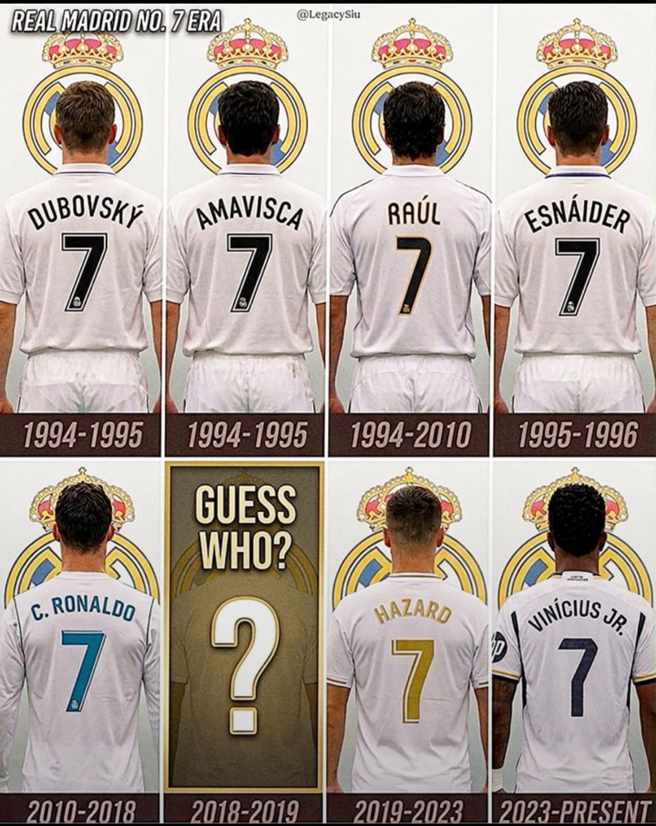 Cristiano Ronaldo in a Real Madrid 18/19 Shirt. Marcelo in a Real