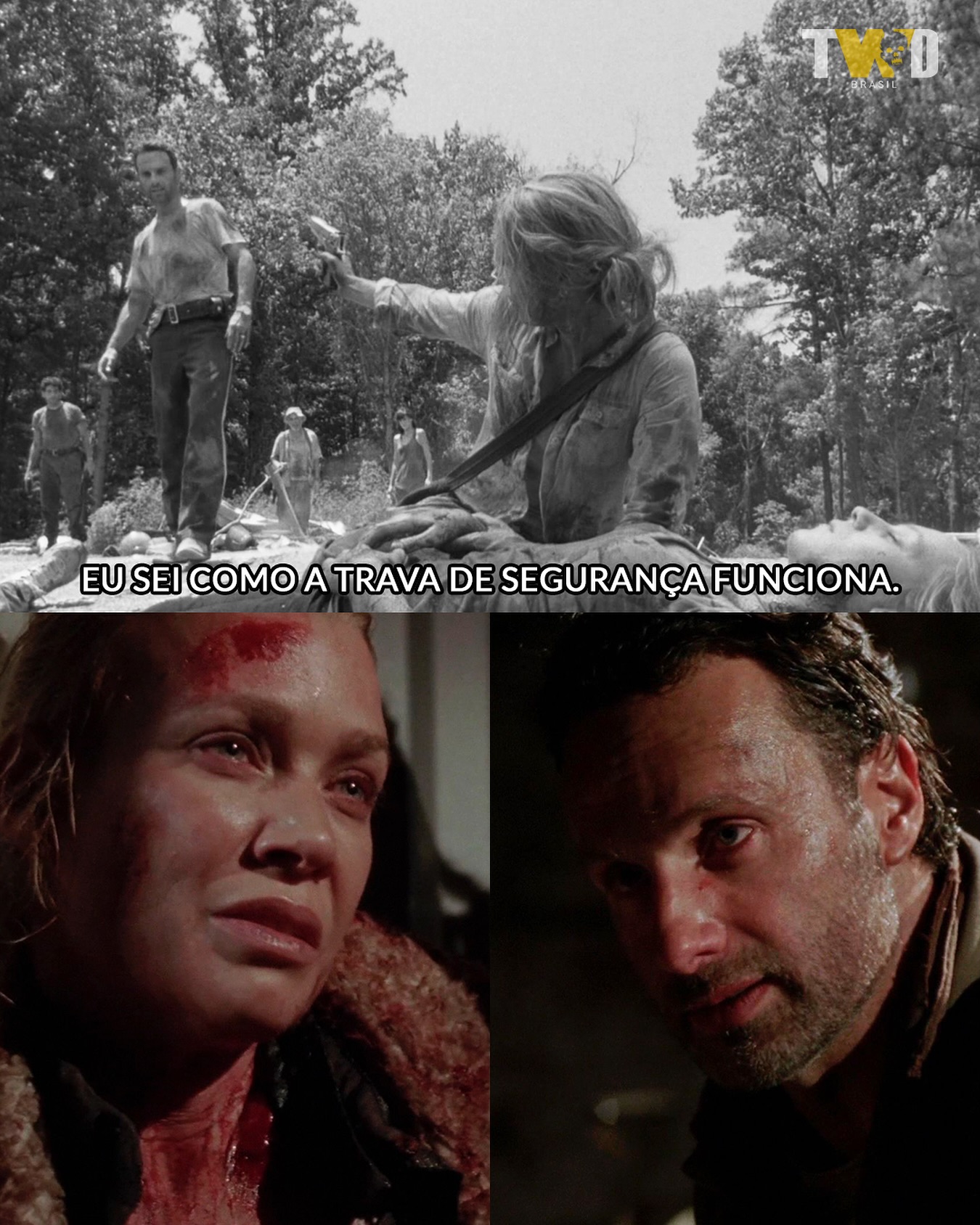 The Walking - 12 anos que perdemos injustamente Andrea no Episódio 16 ...