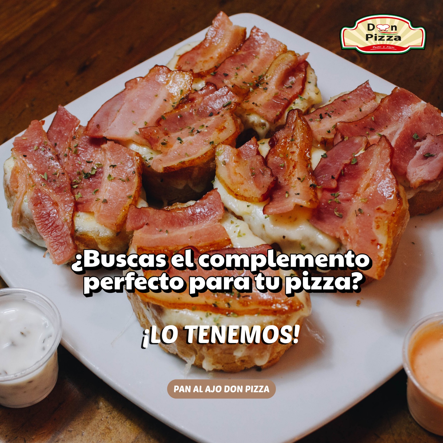 Don - 🍞 ¡No puedes dejar de probar nuestro pan al ajo #DonPizza! 🍞 ...