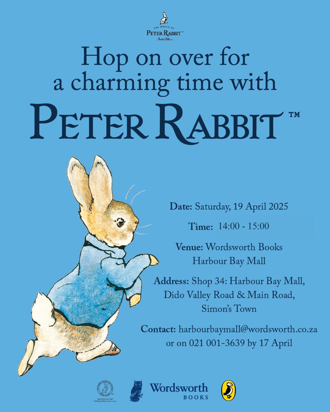 Wordsworth - Hop on over for a charming time with Peter Rabbit at ...