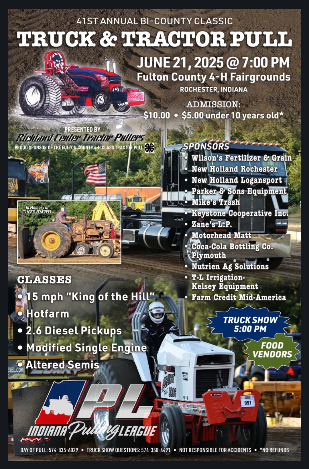 Richland Center Tractor Pullers | Rochester IN