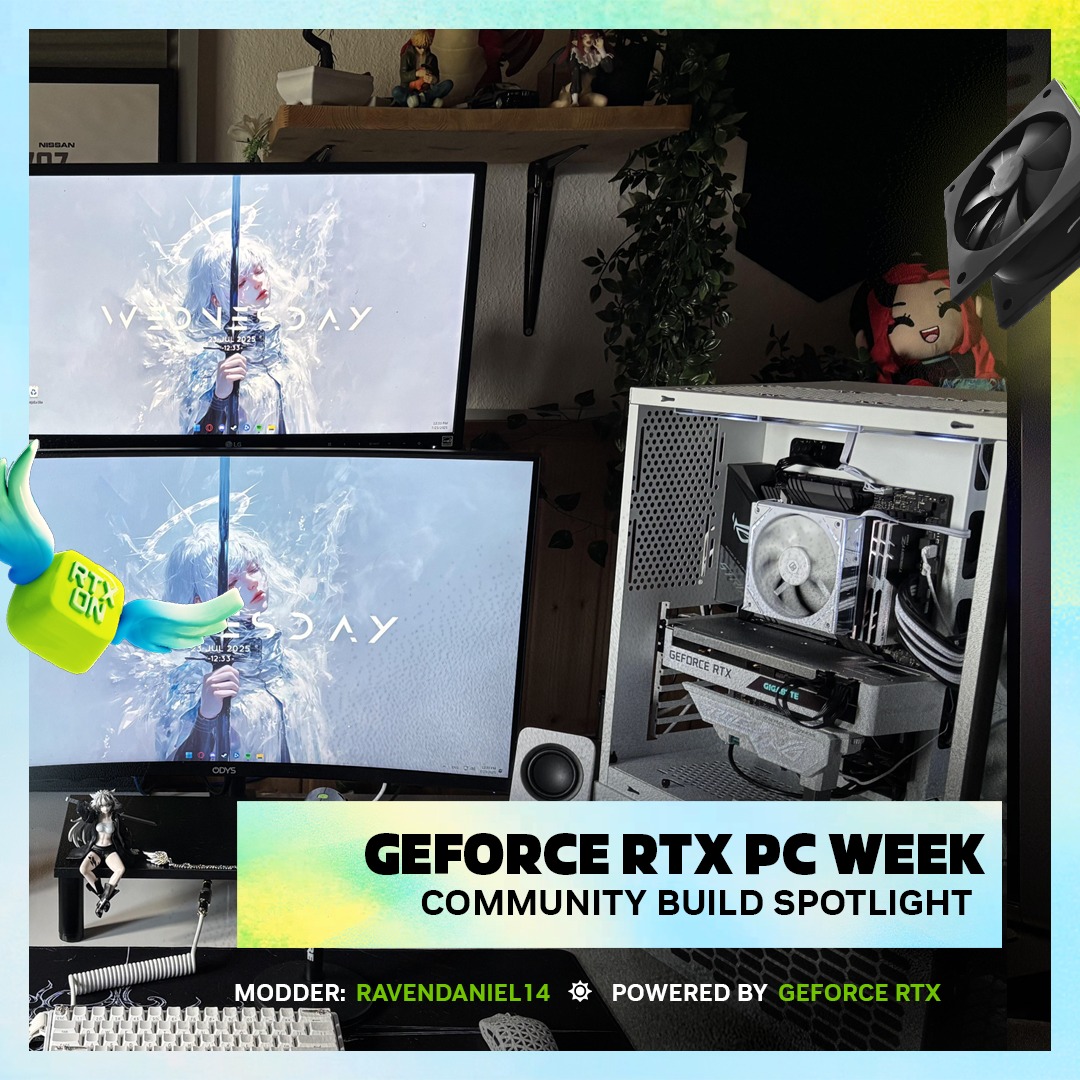 NVIDIA - 🖥️ Minggu GeForce RTX PC - Community Rig Spotlight Build putih ...