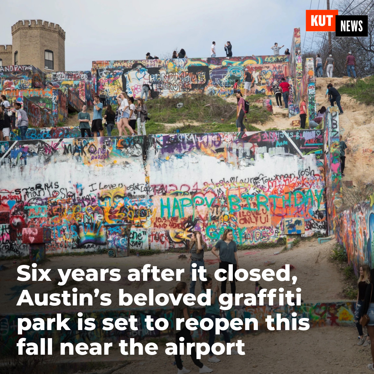 KUT Austin - Six years after Austin's graffiti park... | Facebook