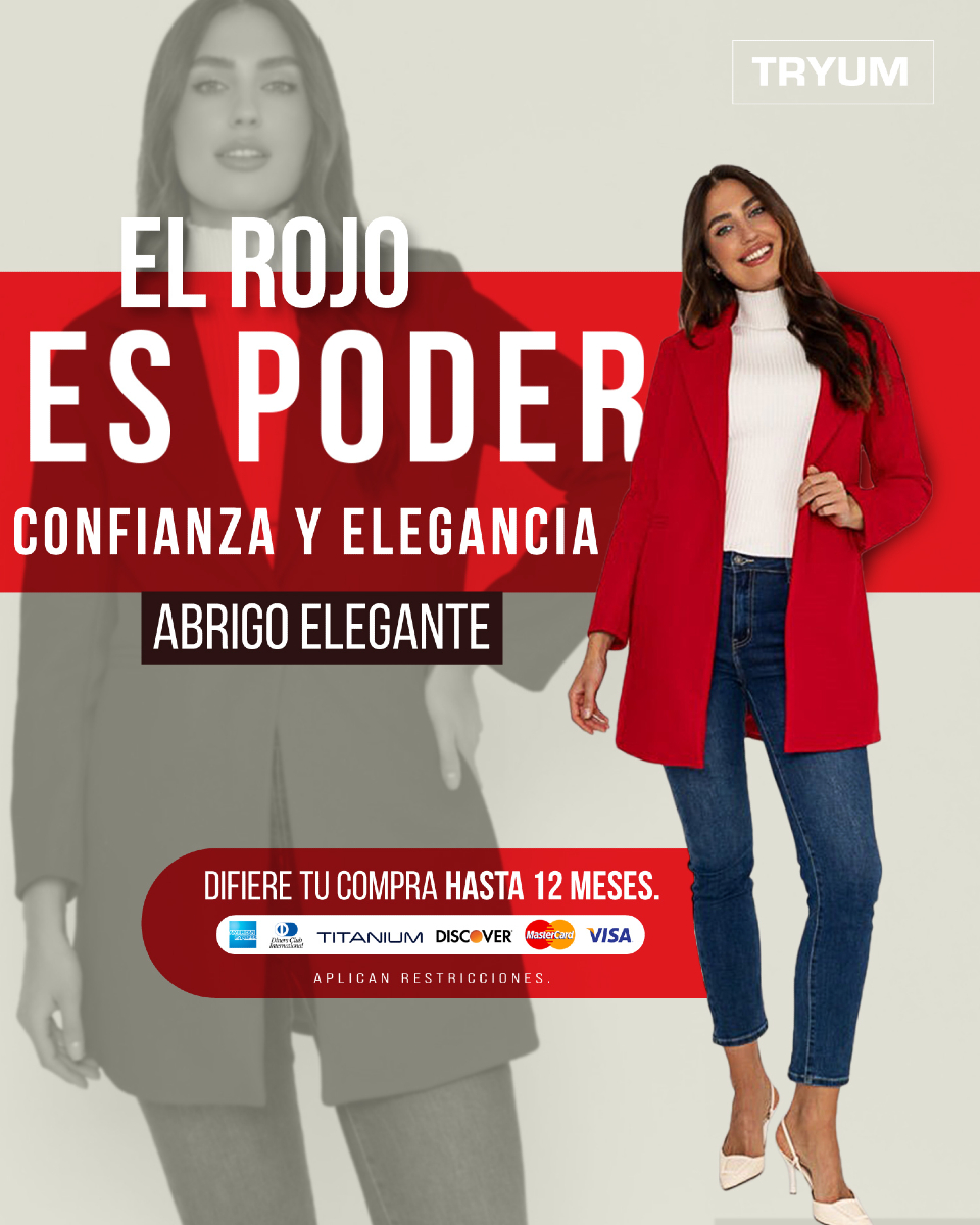 TRYUM - 🖤 ️ Dicen que hay colores que hablan por ti, y el rojo lo dice ...
