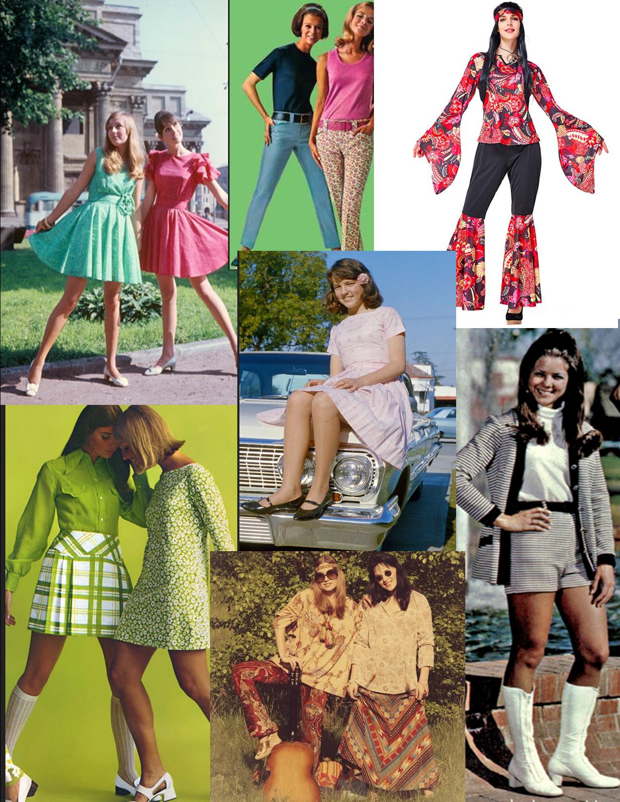 Linda Morand's 1960s fashion style