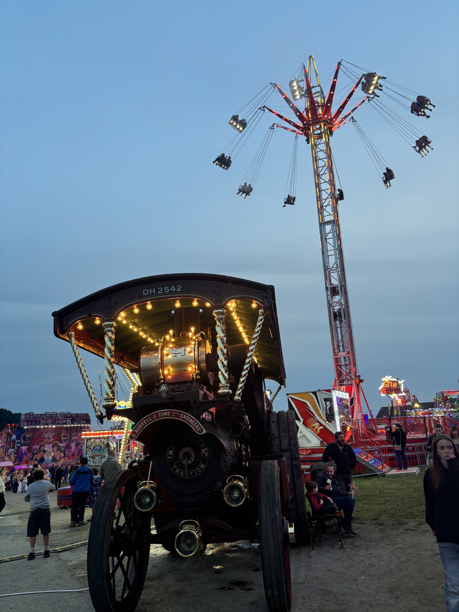 Vintage Steam Engines At Summercourt Fair
