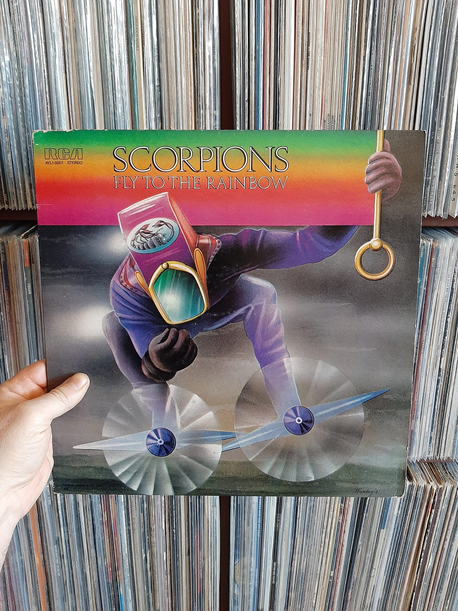 Scorpions fly to the rainbow 1974