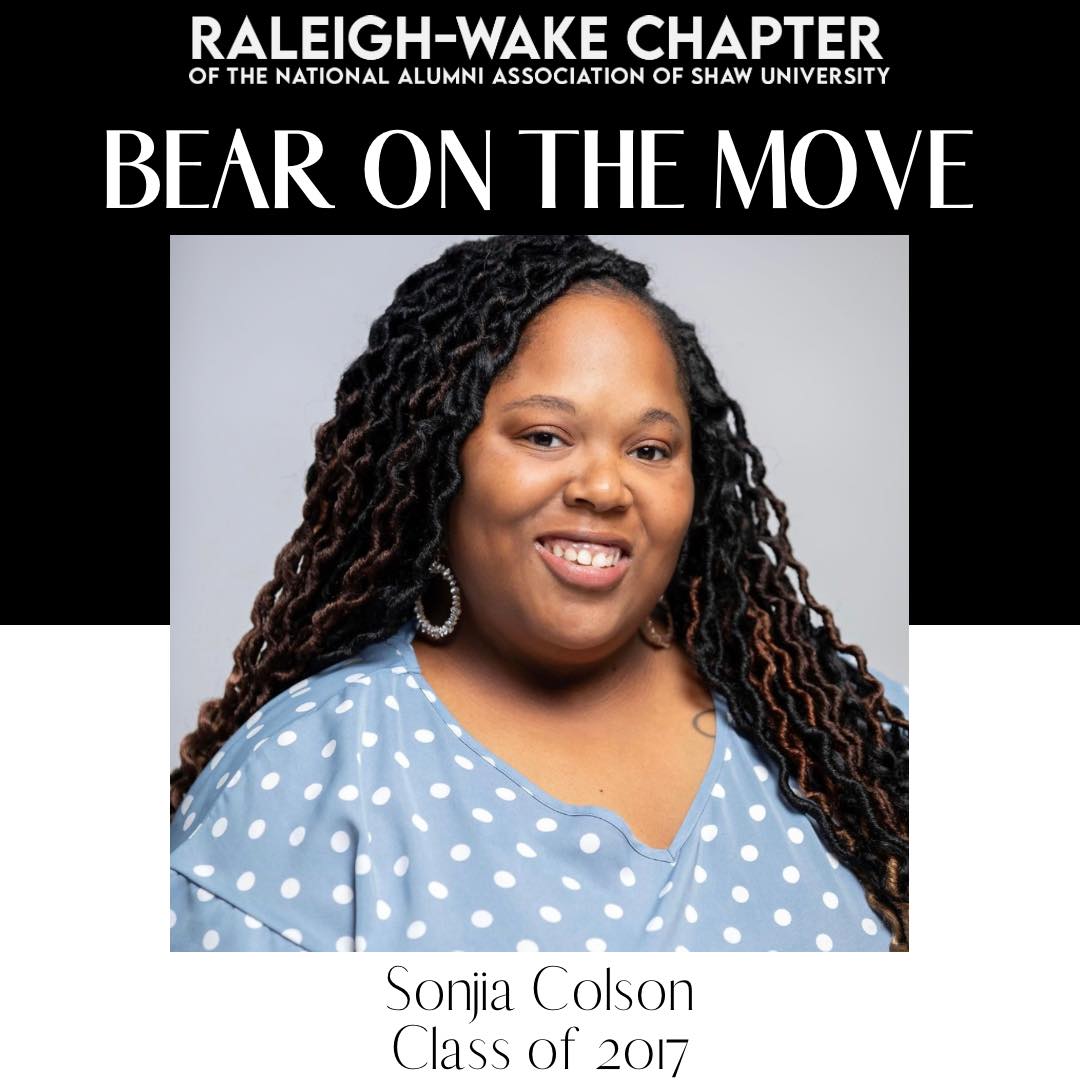 Raleigh-Wake - Congratulations to RWAC member Sonjia Colson! She will ...