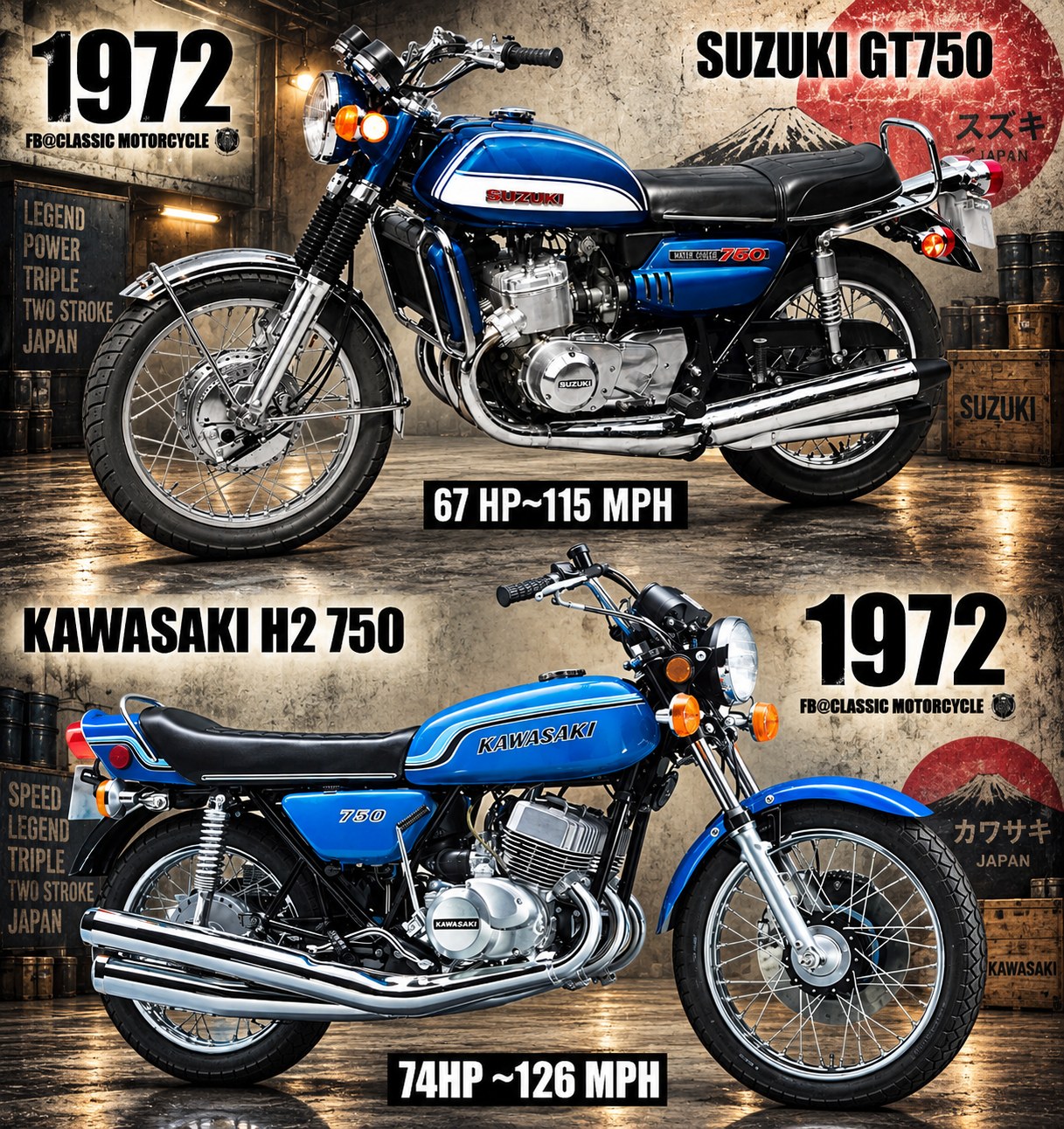 1972 Yamaha XS2 650