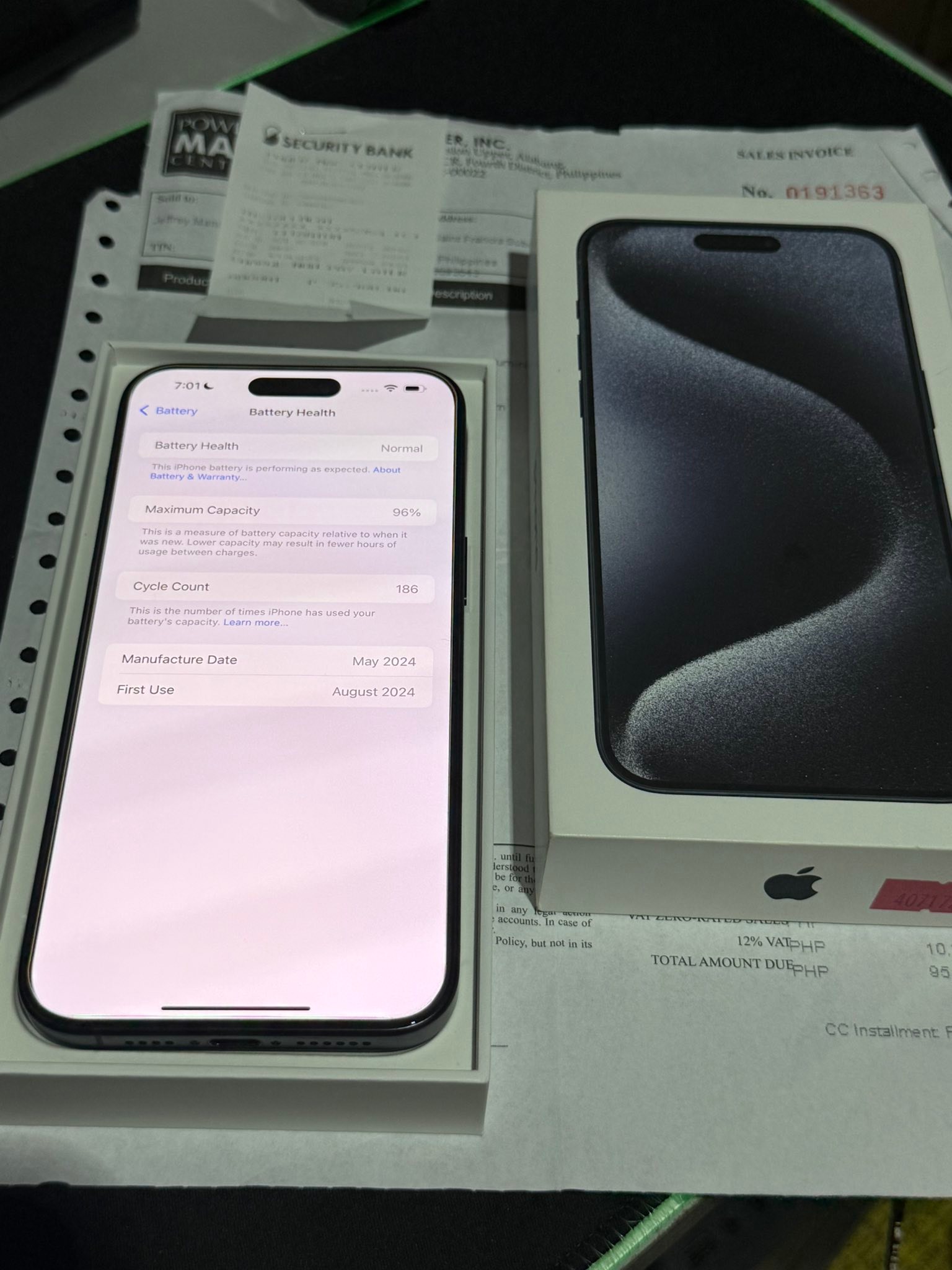 iPhone 15 Pro Max 256GB 藍色 Blue | Used - Good | HK$5,480.00 