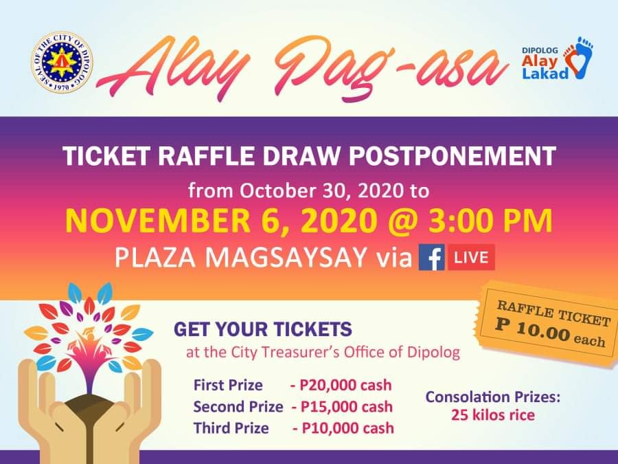 ALAY PAG-ASA RAFFLE DRAW... - Dipolog City Government | Facebook