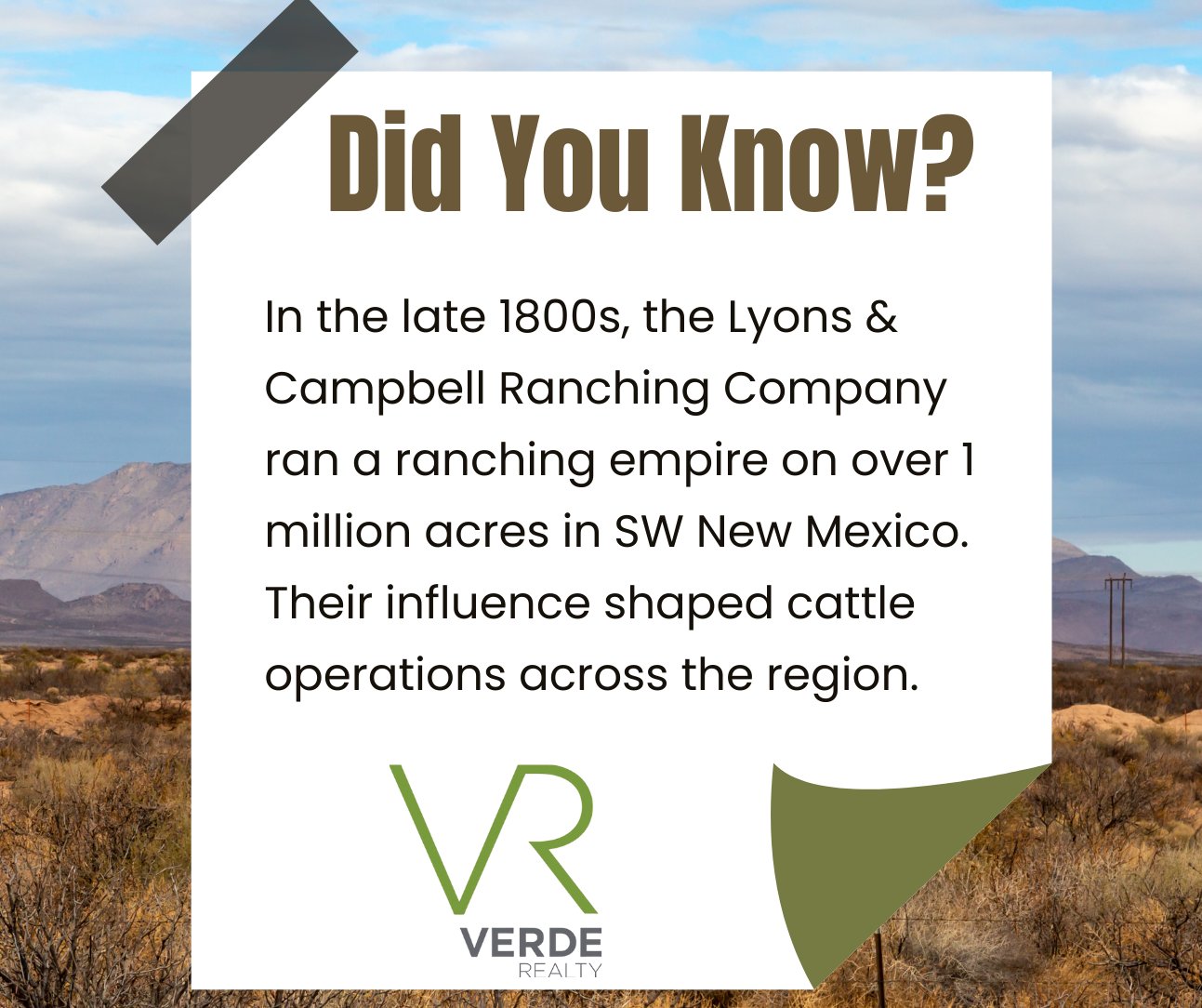 Verde - 📚 Trivia Tuesday 📚 New Mexico’s ranching roots run deep—across ...