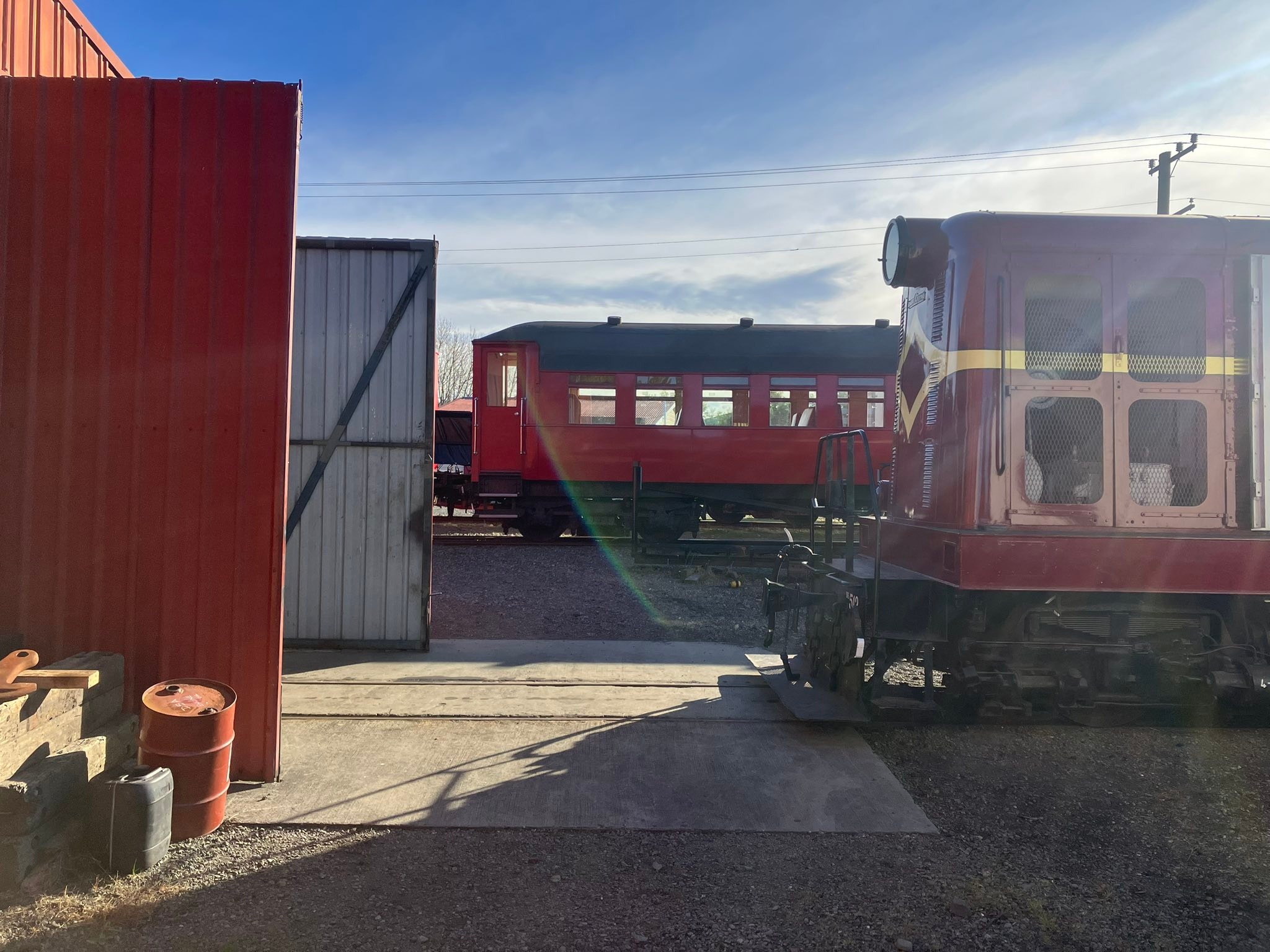 Weka - Busy Depot day. De 512 gets signed off for its COF. Dg 791 the ...