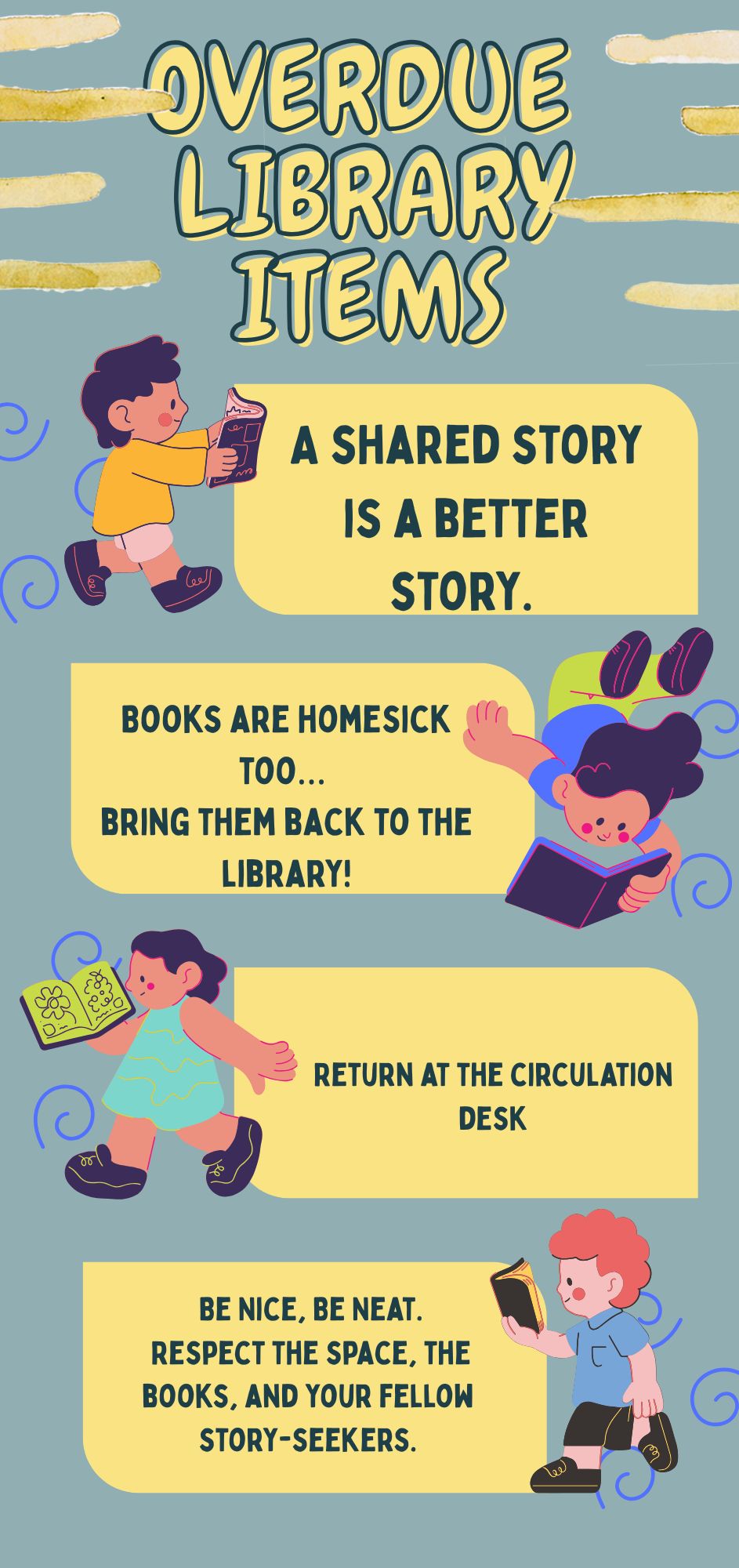 Tokai Library - 📢 Friendly reminder! If you have any... | Facebook