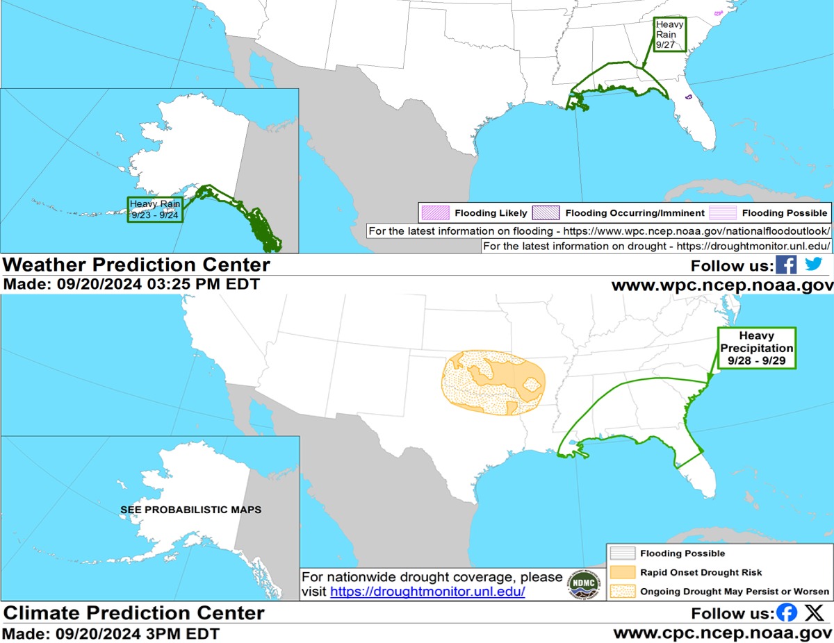 WPC/CPC maps kinda hinting where our... - Mike's Weather Page | Facebook