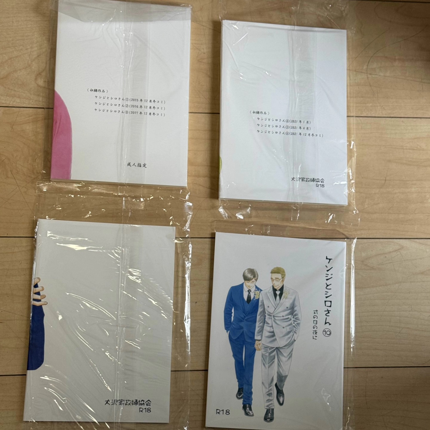 from Boo on YJA) 同人誌 『 てんこ盛り ケンジとシロさん 総集編 （1