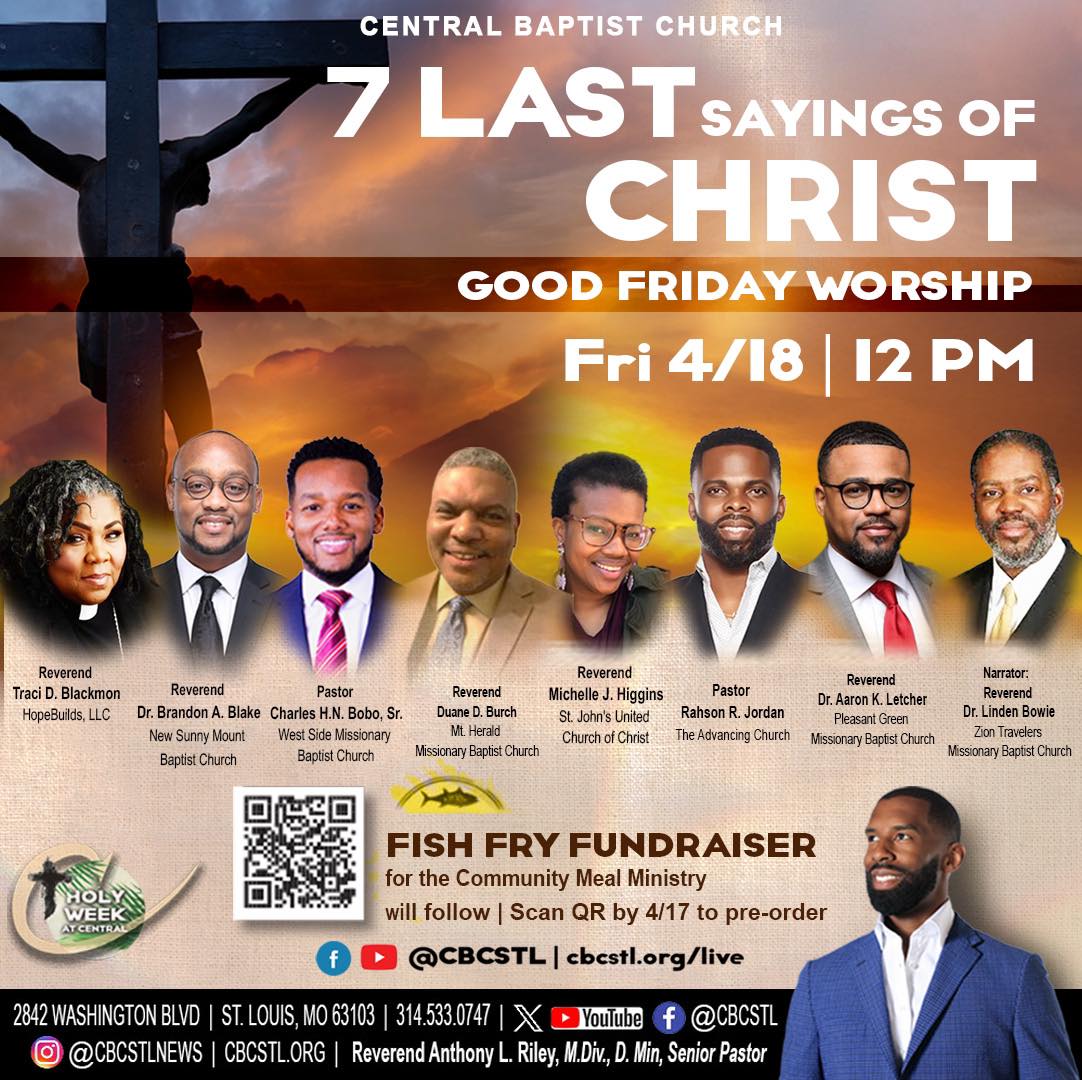 Central - Join us early to get a seat for our cherished Seven Last ...