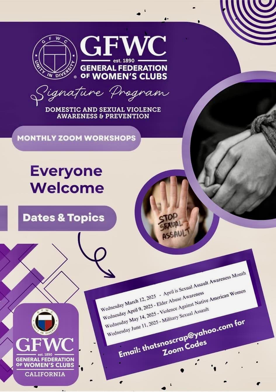 General Federation of Women's Clubs Metropolitan Los Angeles | Los ...