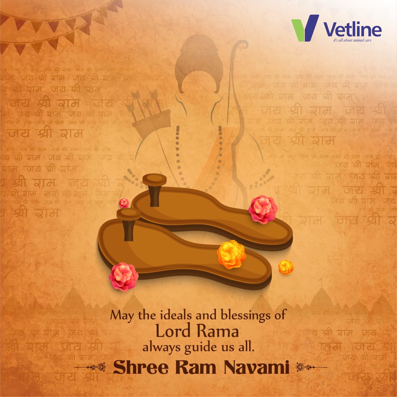 Vetline - On this divine occasion of Shree Ram Navami, may the values ...