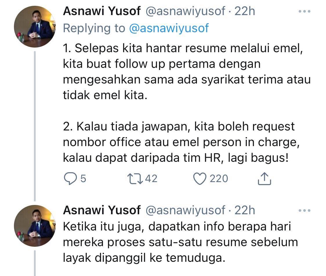 Job Malaysia Apa Kita Perlu Buat Lepas Hantar Resume Facebook