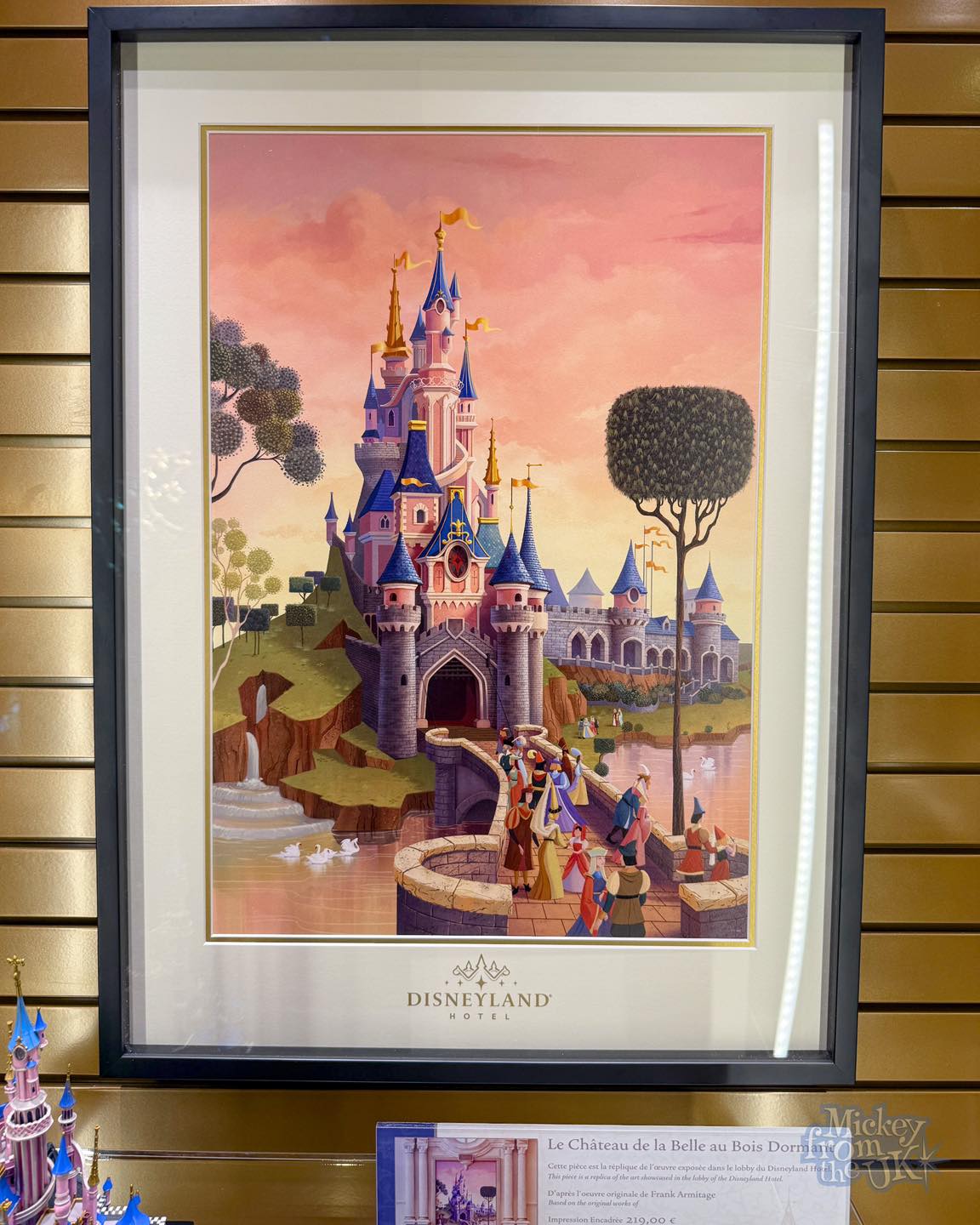 A new Rapunzel framed art from the Disneyland Hotel Multiplane