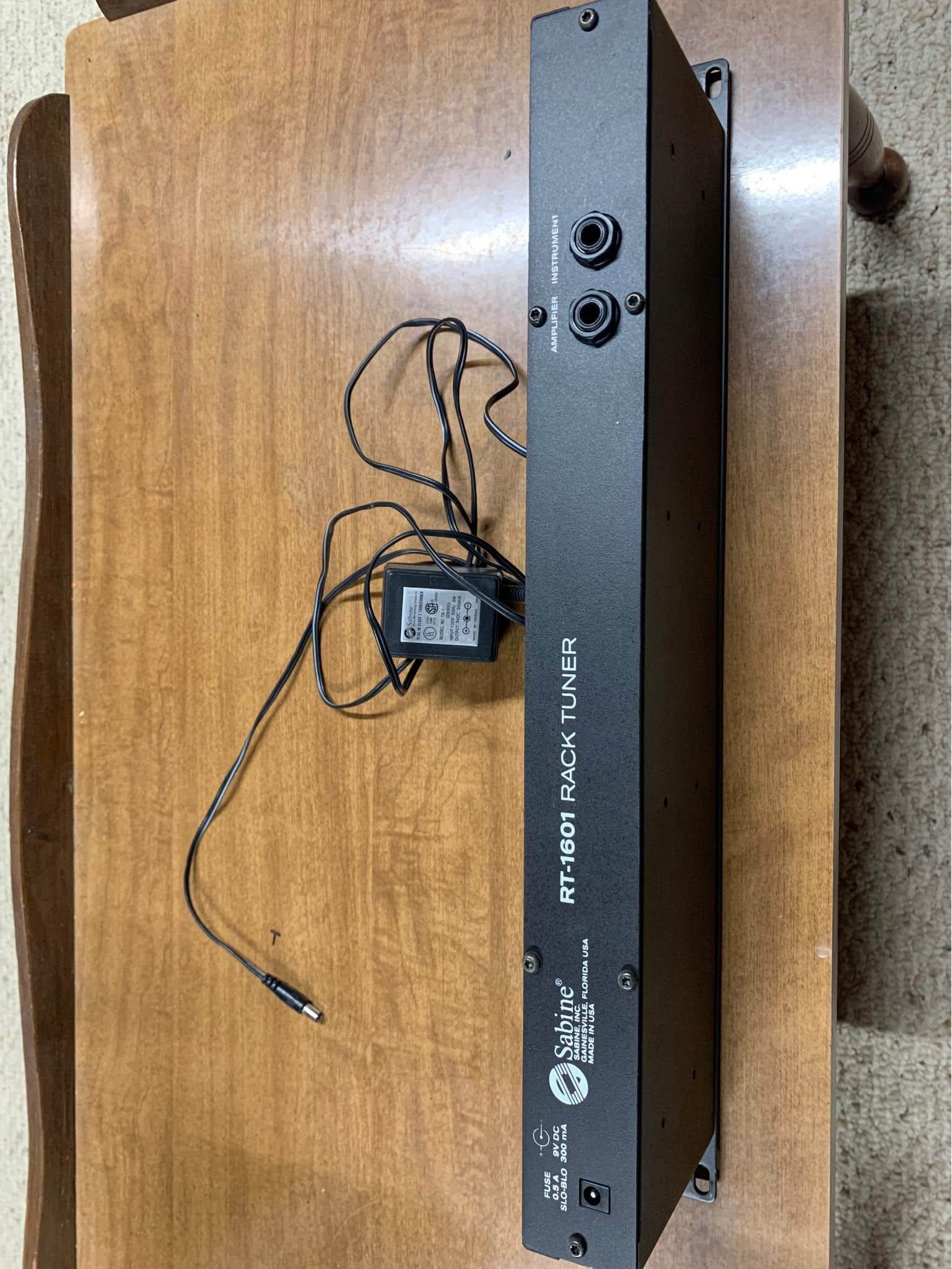 Sabine Rack Mount Tuner For Sale - General Music Accessories ...