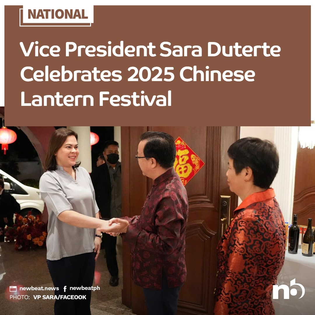 NewBeat News - Vice President Sara Duterte attended the 2025 Chinese ...