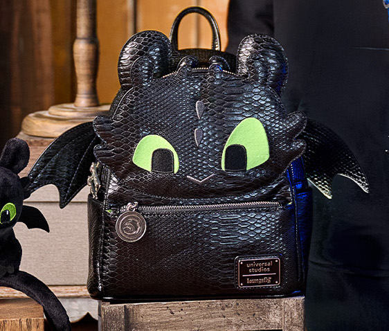 dragon mini backpack Loungefly Harry Potter Gringotts Bank and (Exclus  Circle Of Hope Boutique and metallic red wings that give it a powerful presence How To Train Your Dragon