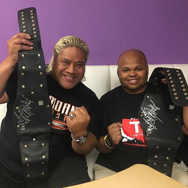Rikishi - Glad to meet Shaun today . Love my fans . Arlington