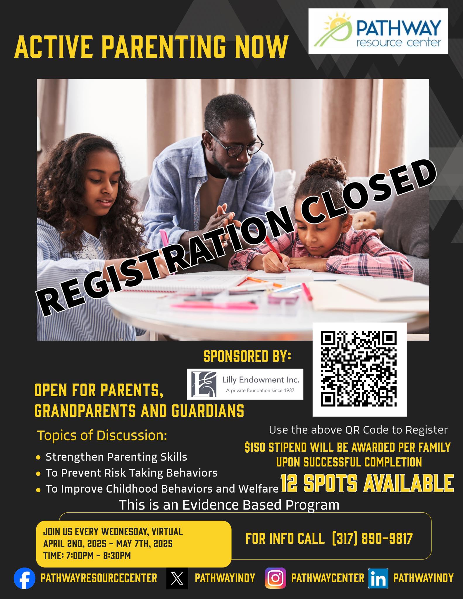 Pathway - 🚨 Active Parenting Registration for 2025 is Officially CLOSED ...