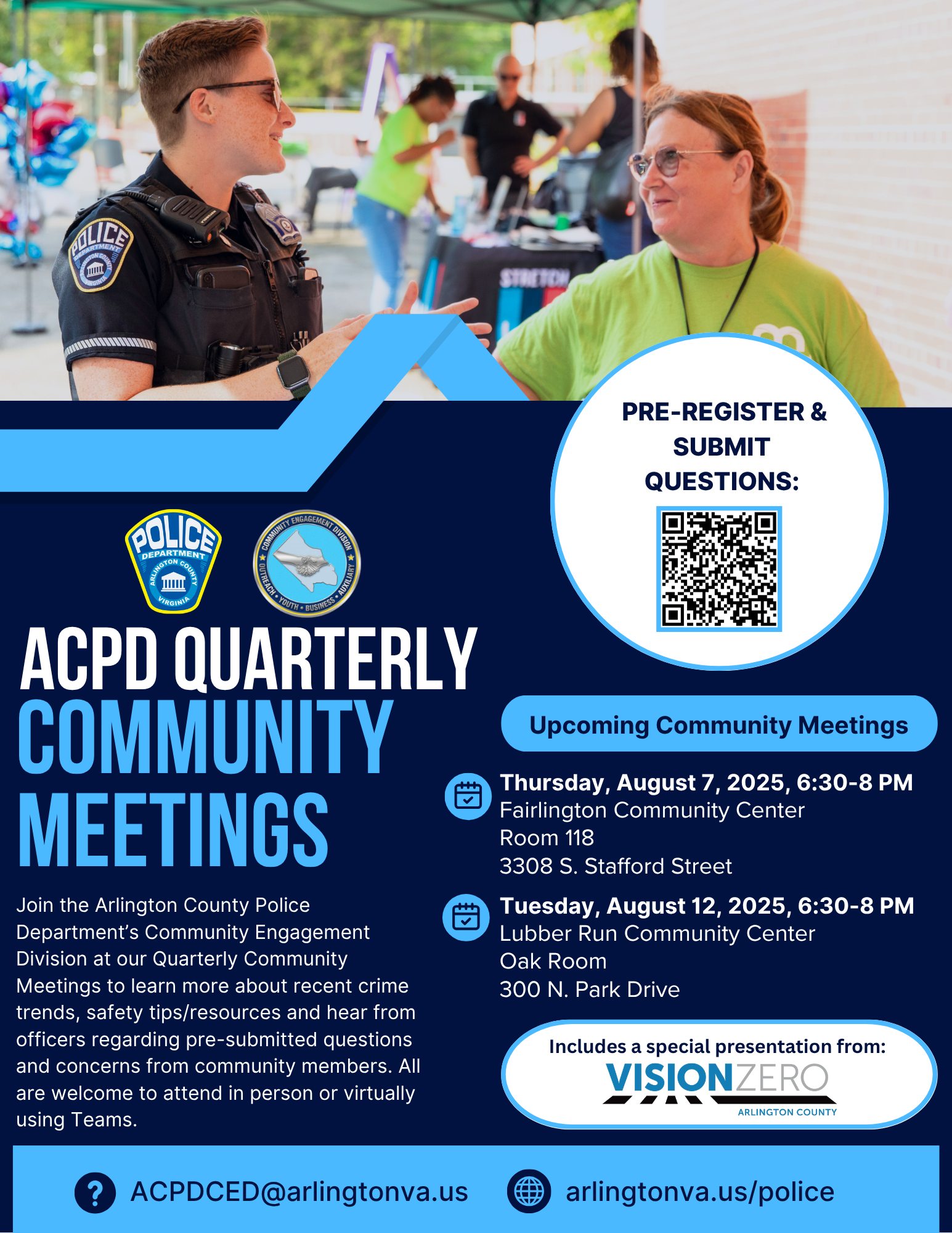 The Arlington... - The Arlington County Police Department